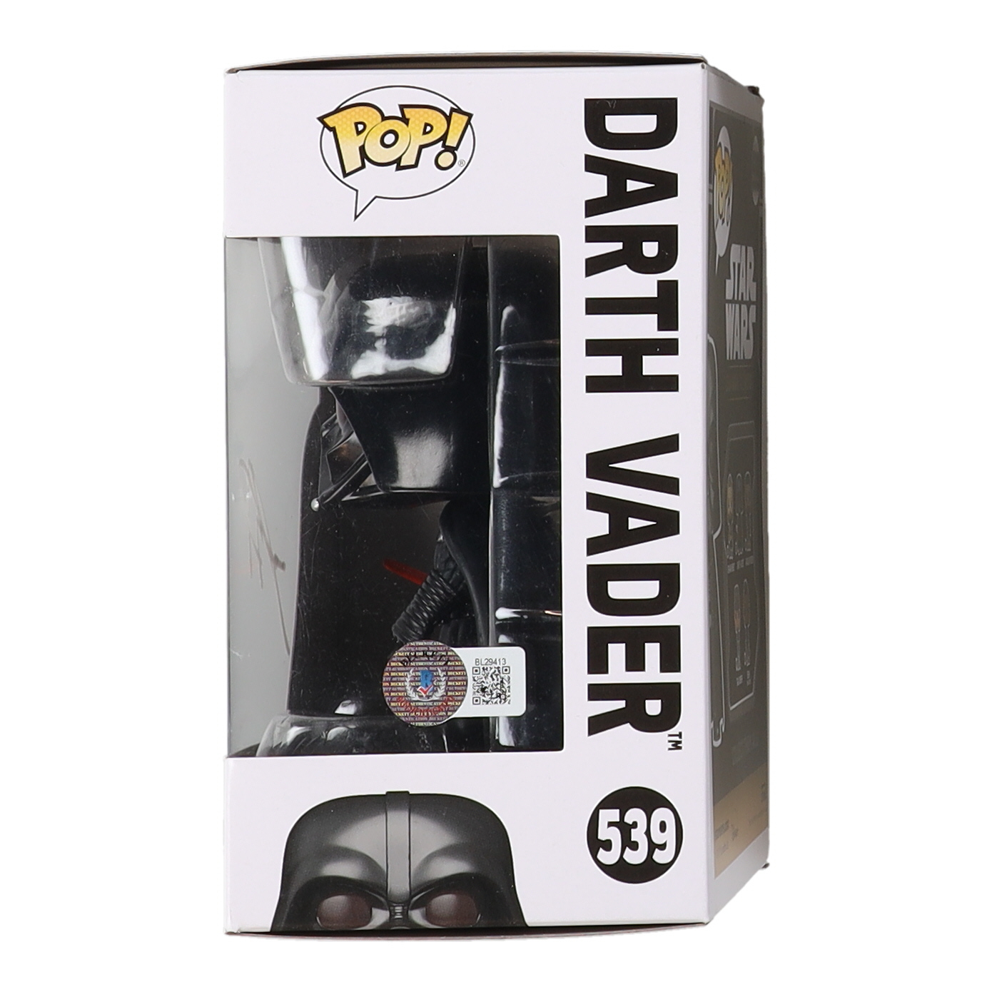 Hayden Christensen Signed "Star Wars" #539 Darth Vader Funko Pop! Vinyl Figure (Beckett) at PristineAuction.com Hayden Christensen Signed "Star Wars" #539 Darth Vader Funko Pop! Vinyl Figure (Beckett) at PristineAuction.com