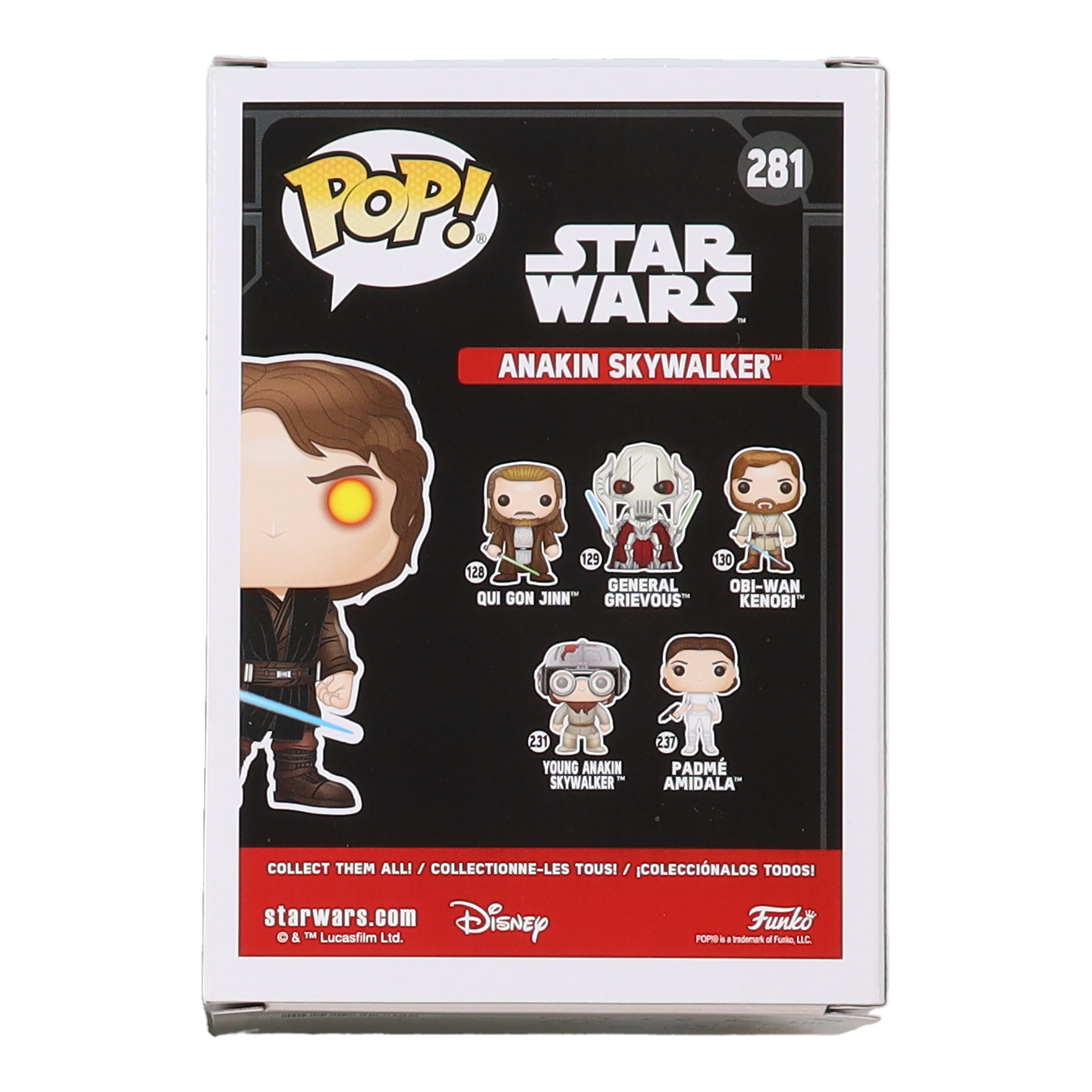 Hayden Christensen Signed "Star Wars" #281 Anakin Skywalker Funko Pop! Vinyl Figure (Beckett) at PristineAuction.com Hayden Christensen Signed "Star Wars" #281 Anakin Skywalker Funko Pop! Vinyl Figure (Beckett) at PristineAuction.com