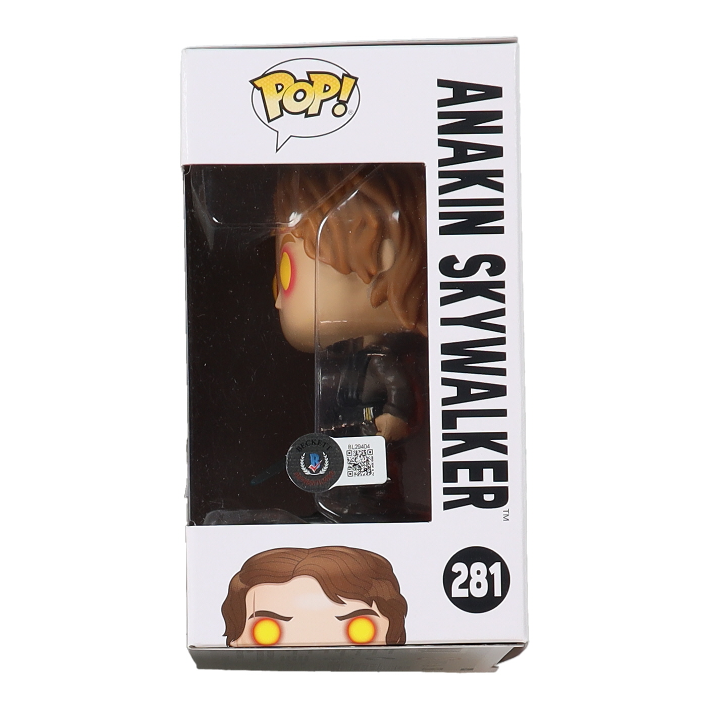 Hayden Christensen Signed "Star Wars" #281 Anakin Skywalker Funko Pop! Vinyl Figure (Beckett) at PristineAuction.com Hayden Christensen Signed "Star Wars" #281 Anakin Skywalker Funko Pop! Vinyl Figure (Beckett) at PristineAuction.com