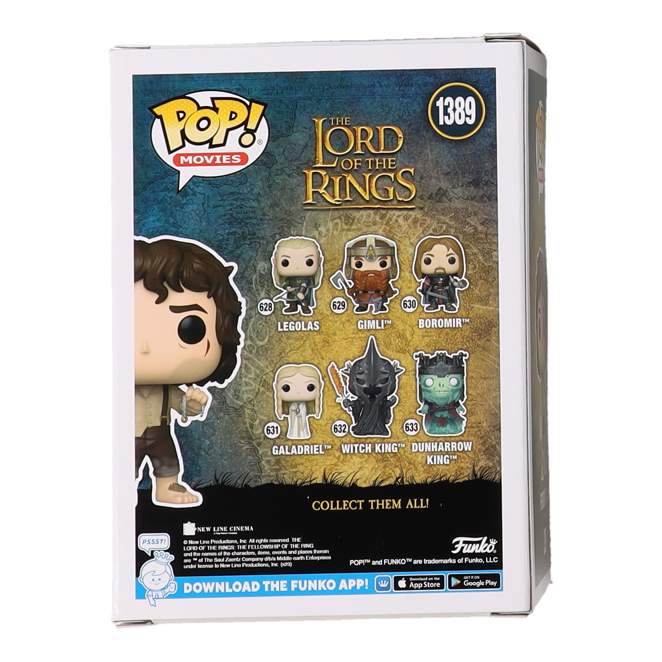 Elijah Wood Signed "Lord of the Rings" #1389 Frodo with the Ring Funko Pop! Vinyl Figure (Beckett) at PristineAuction.com Elijah Wood Signed "Lord of the Rings" #1389 Frodo with the Ring Funko Pop! Vinyl Figure (Beckett) at PristineAuction.com
