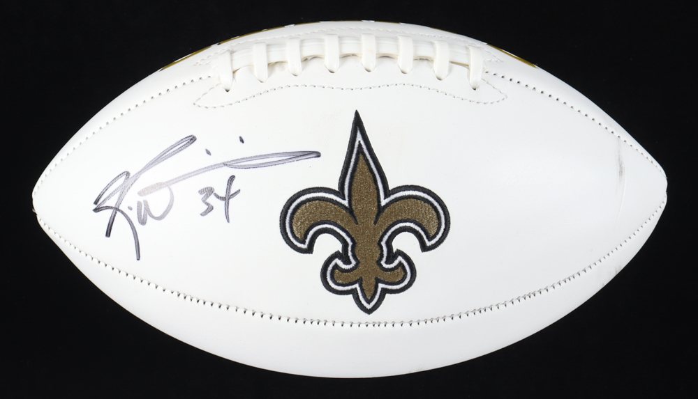 Ricky Williams Signed Saints Logo Football (JSA) at PristineAuction.com Ricky Williams Signed Saints Logo Football (JSA) at PristineAuction.com