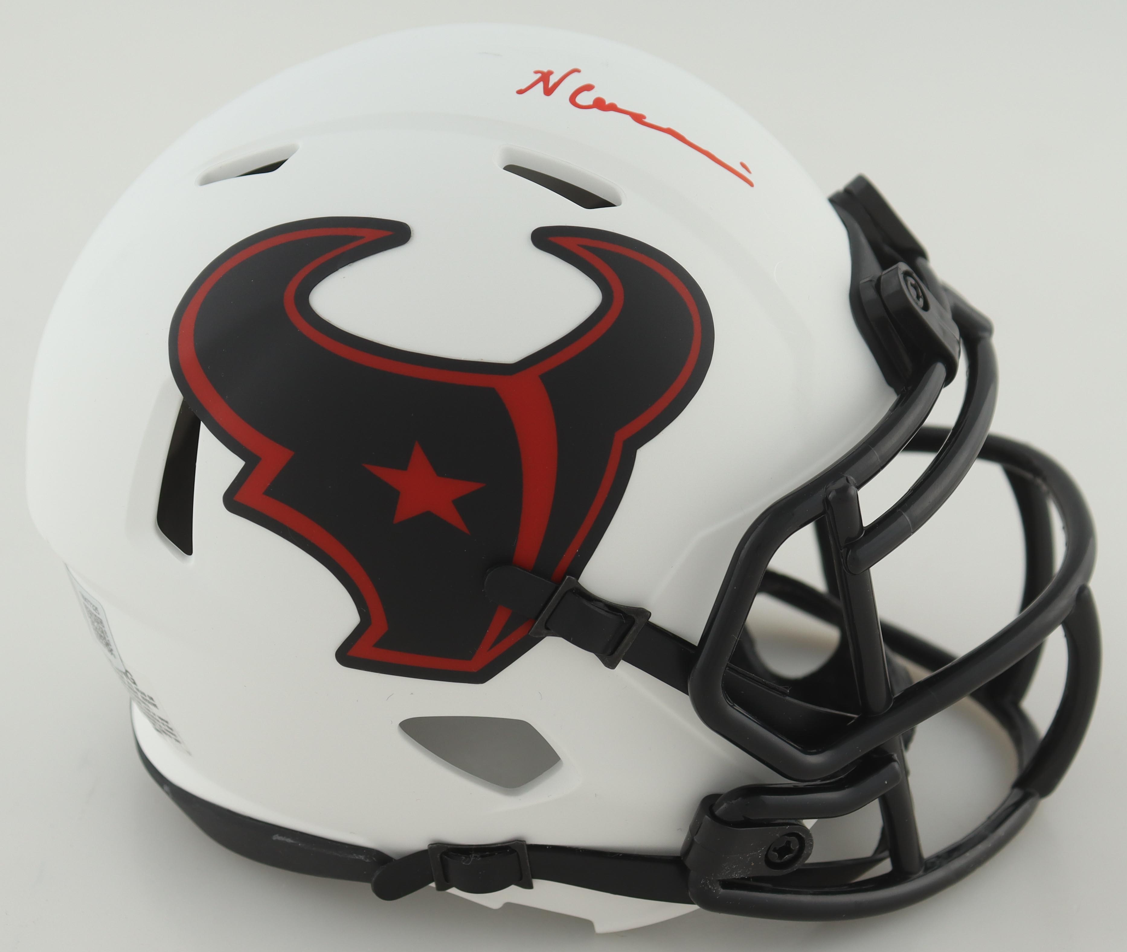 Nico Collins Signed Texans Lunar Eclipse Alternate Speed Mini Helmet (Beckett) at PristineAuction.com Nico Collins Signed Texans Lunar Eclipse Alternate Speed Mini Helmet (Beckett) at PristineAuction.com