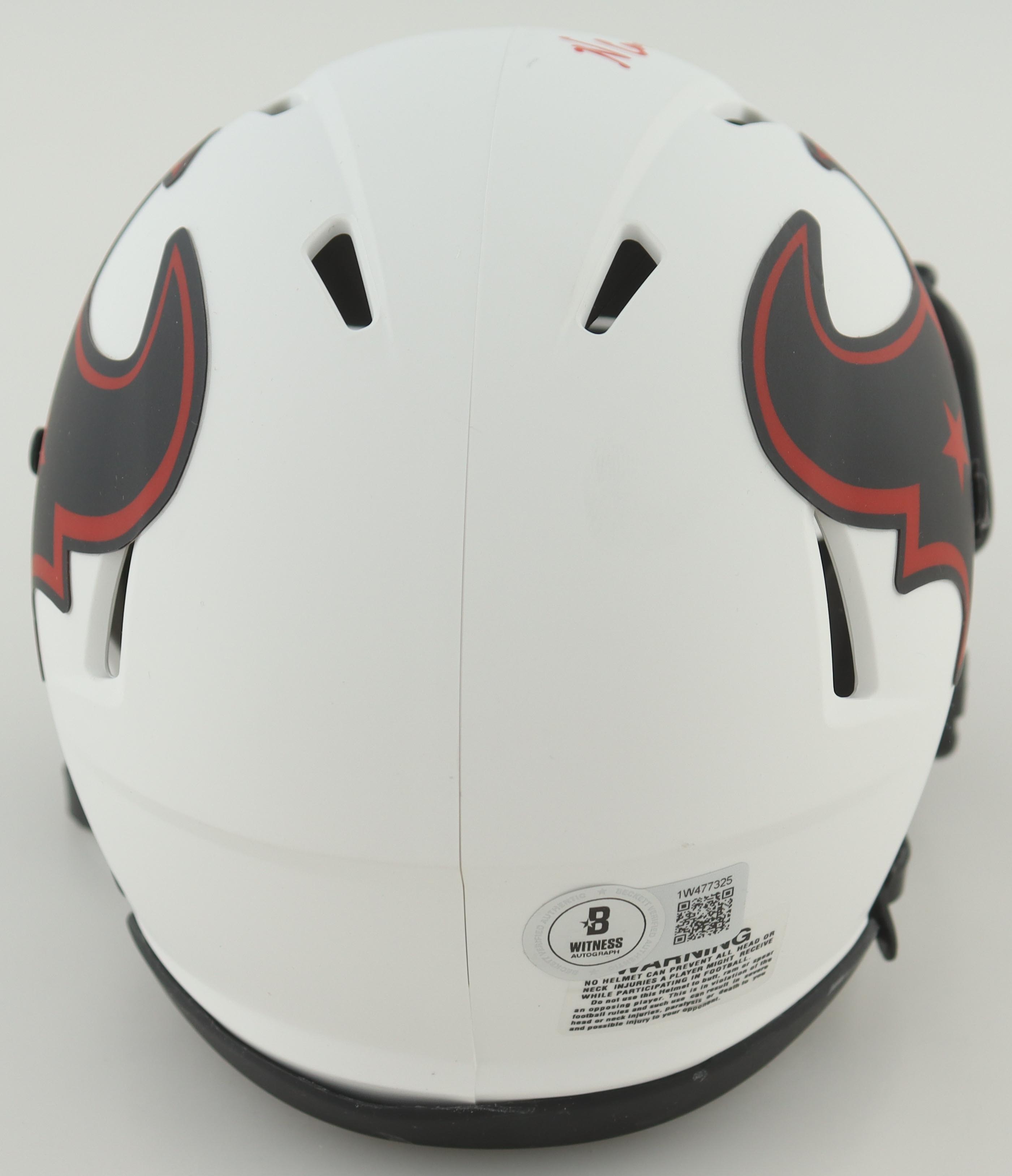 Nico Collins Signed Texans Lunar Eclipse Alternate Speed Mini Helmet (Beckett) at PristineAuction.com Nico Collins Signed Texans Lunar Eclipse Alternate Speed Mini Helmet (Beckett) at PristineAuction.com