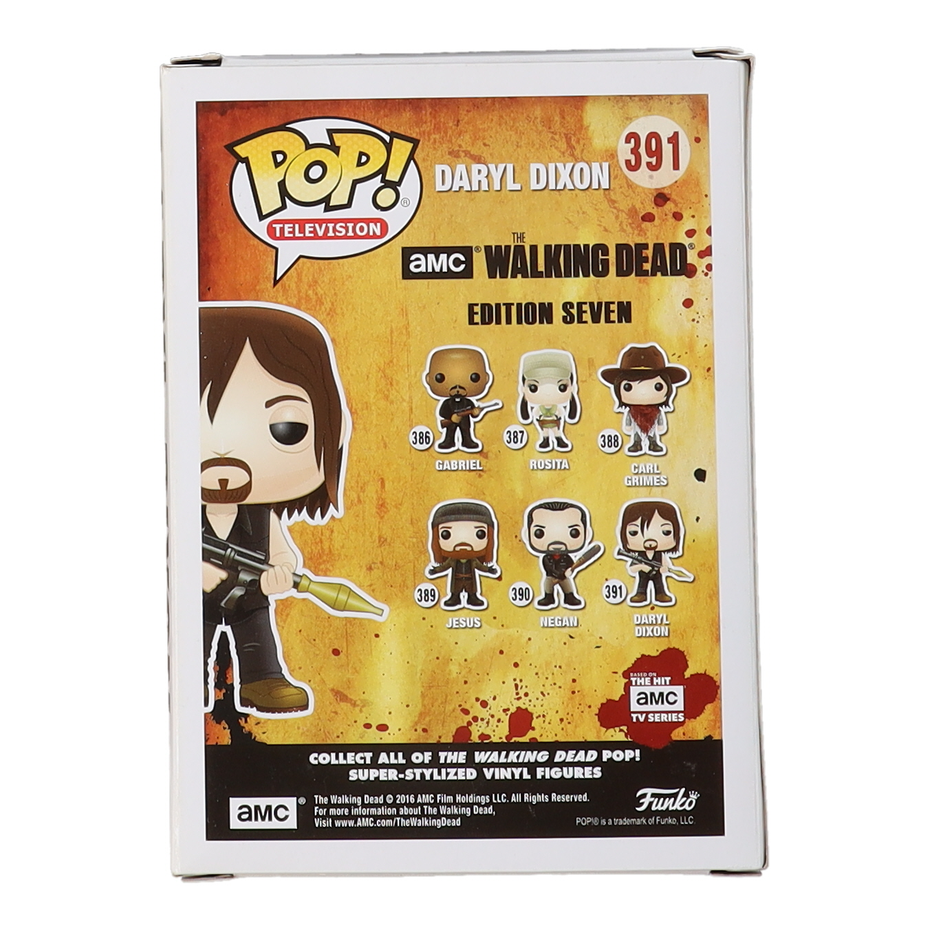 Norman Reedus Signed "The Walking Dead" #391 Daryl Dixon Funko Pop! Vinyl Figure (AutographCOA) at PristineAuction.com Norman Reedus Signed "The Walking Dead" #391 Daryl Dixon Funko Pop! Vinyl Figure (AutographCOA) at PristineAuction.com