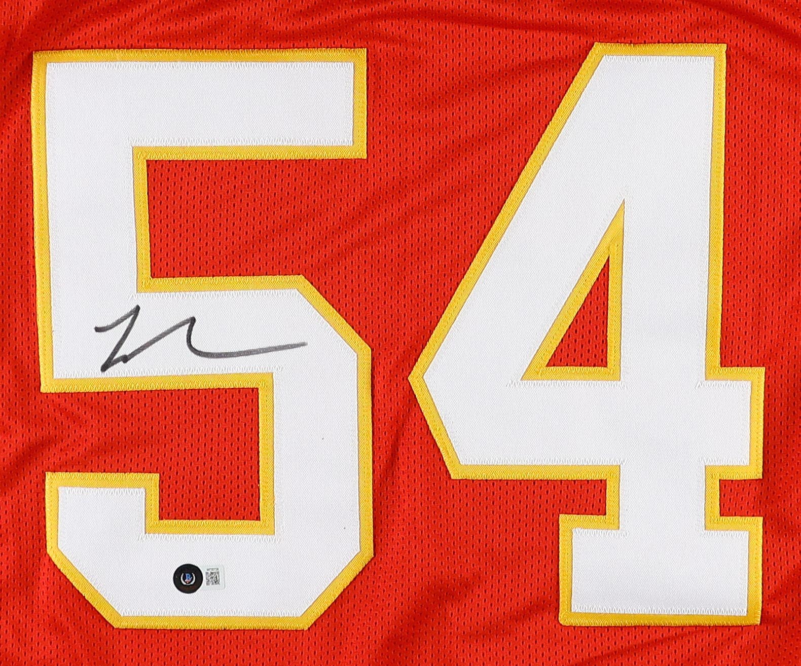 Leo Chenal Signed Jersey (Beckett) at PristineAuction.com Leo Chenal Signed Jersey (Beckett) at PristineAuction.com