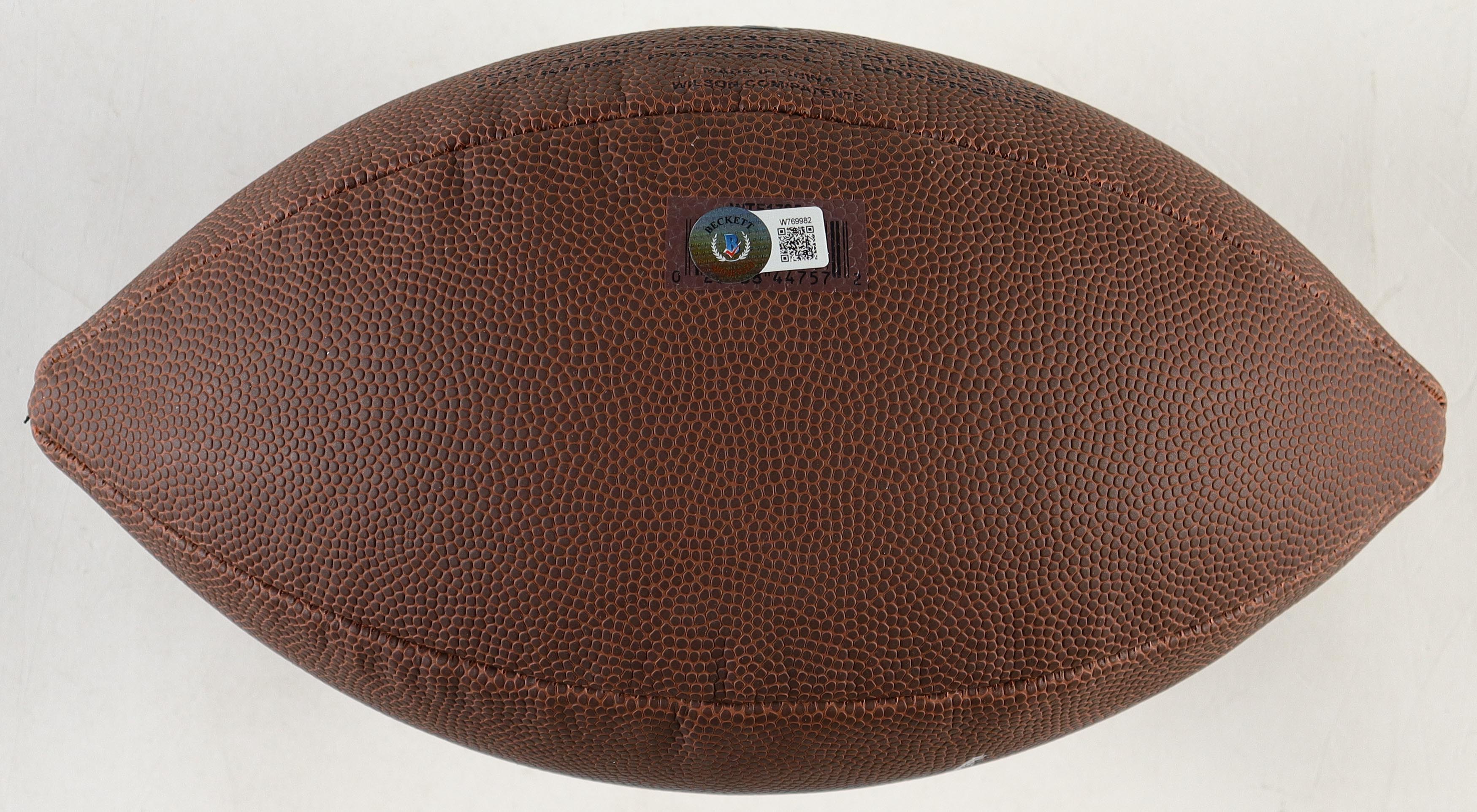 Trent McDuffie Signed NFL Football (Beckett) at PristineAuction.com Trent McDuffie Signed NFL Football (Beckett) at PristineAuction.com