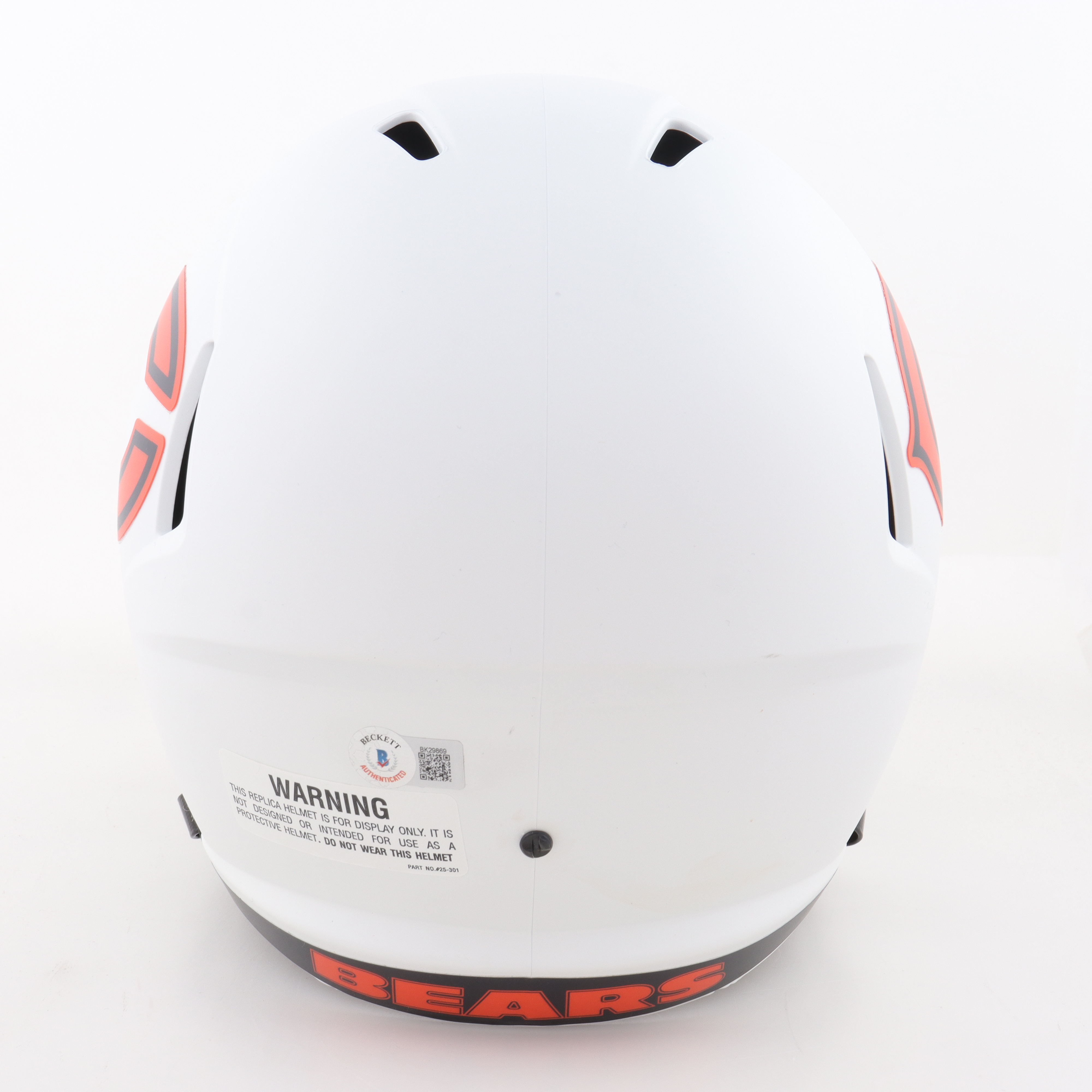 Kyle Orton Signed Bears Full-Size Lunar Eclipse Alternate Helmet Inscribed "F*ck The Packers" (Beckett) at PristineAuction.com Kyle Orton Signed Bears Full-Size Lunar Eclipse Alternate Helmet Inscribed "F*ck The Packers" (Beckett) at PristineAuction.com