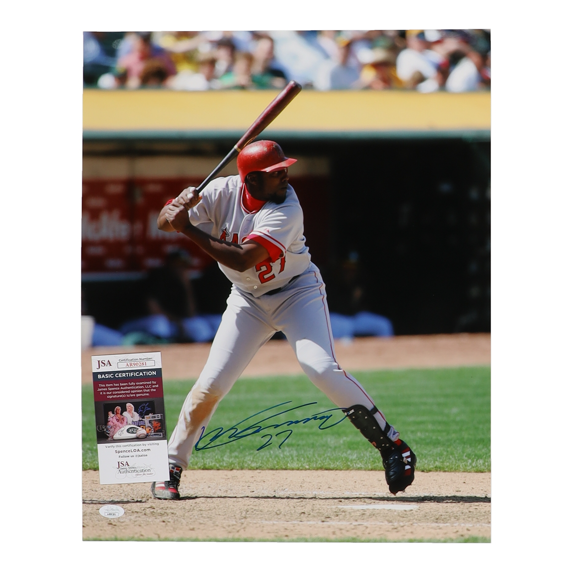 Vladimir Guerrero Sr. Signed Angels 16x20 Photo (JSA) at PristineAuction.com Vladimir Guerrero Sr. Signed Angels 16x20 Photo (JSA) at PristineAuction.com