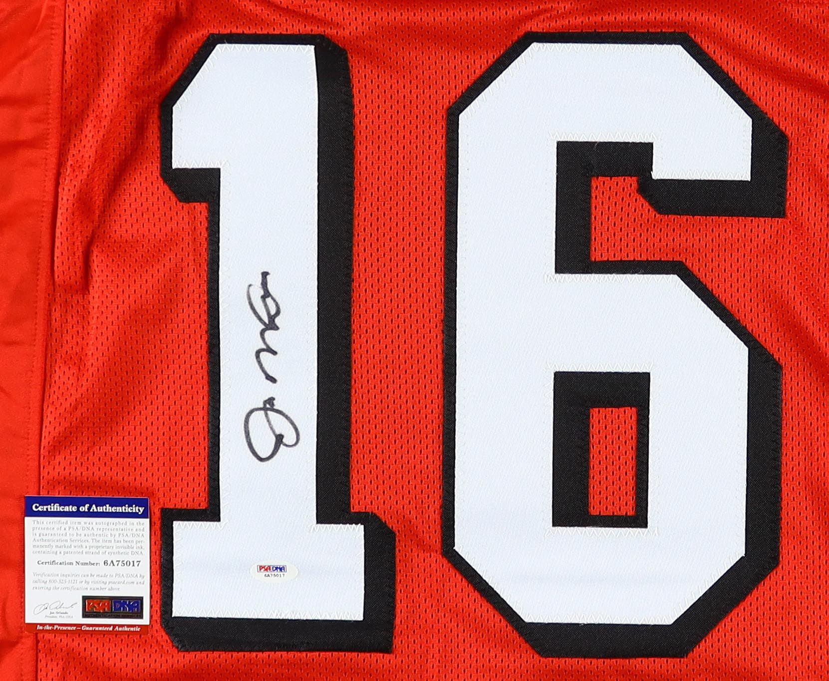 Joe Montana Signed Jersey (PSA) at PristineAuction.com Joe Montana Signed Jersey (PSA) at PristineAuction.com