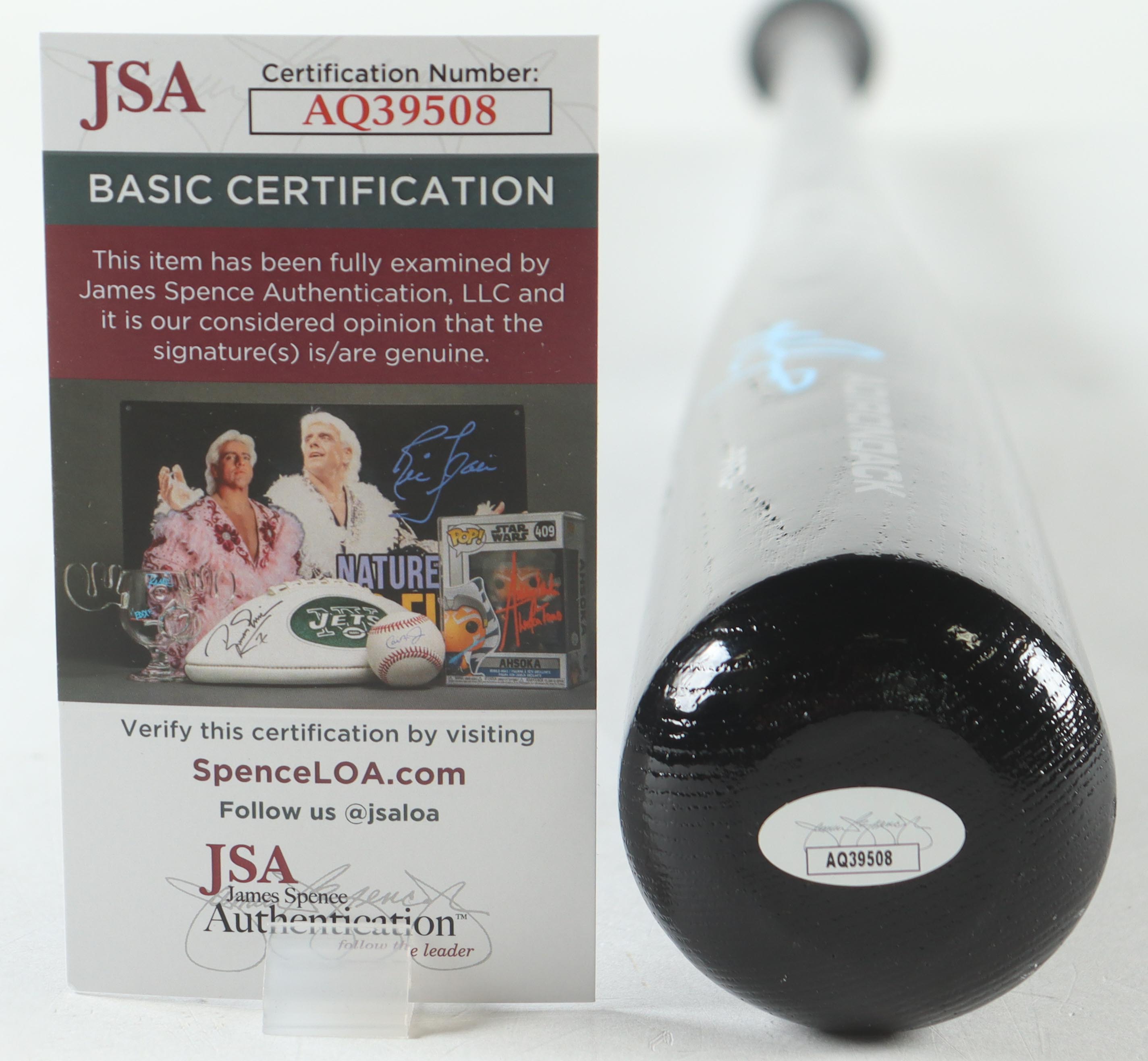 Mark Grace Signed Louisville Slugger Pro Baseball Bat (JSA) at PristineAuction.com Mark Grace Signed Louisville Slugger Pro Baseball Bat (JSA) at PristineAuction.com