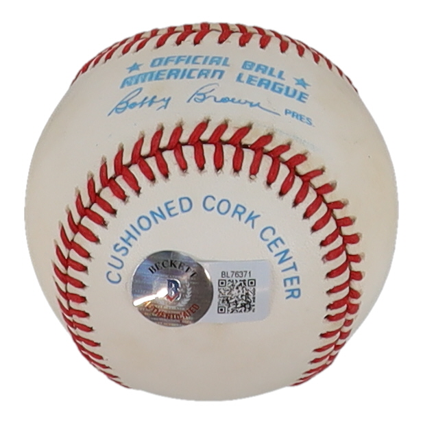 Denny McLain Signed OAL Baseball (Beckett) at PristineAuction.com Denny McLain Signed OAL Baseball (Beckett) at PristineAuction.com