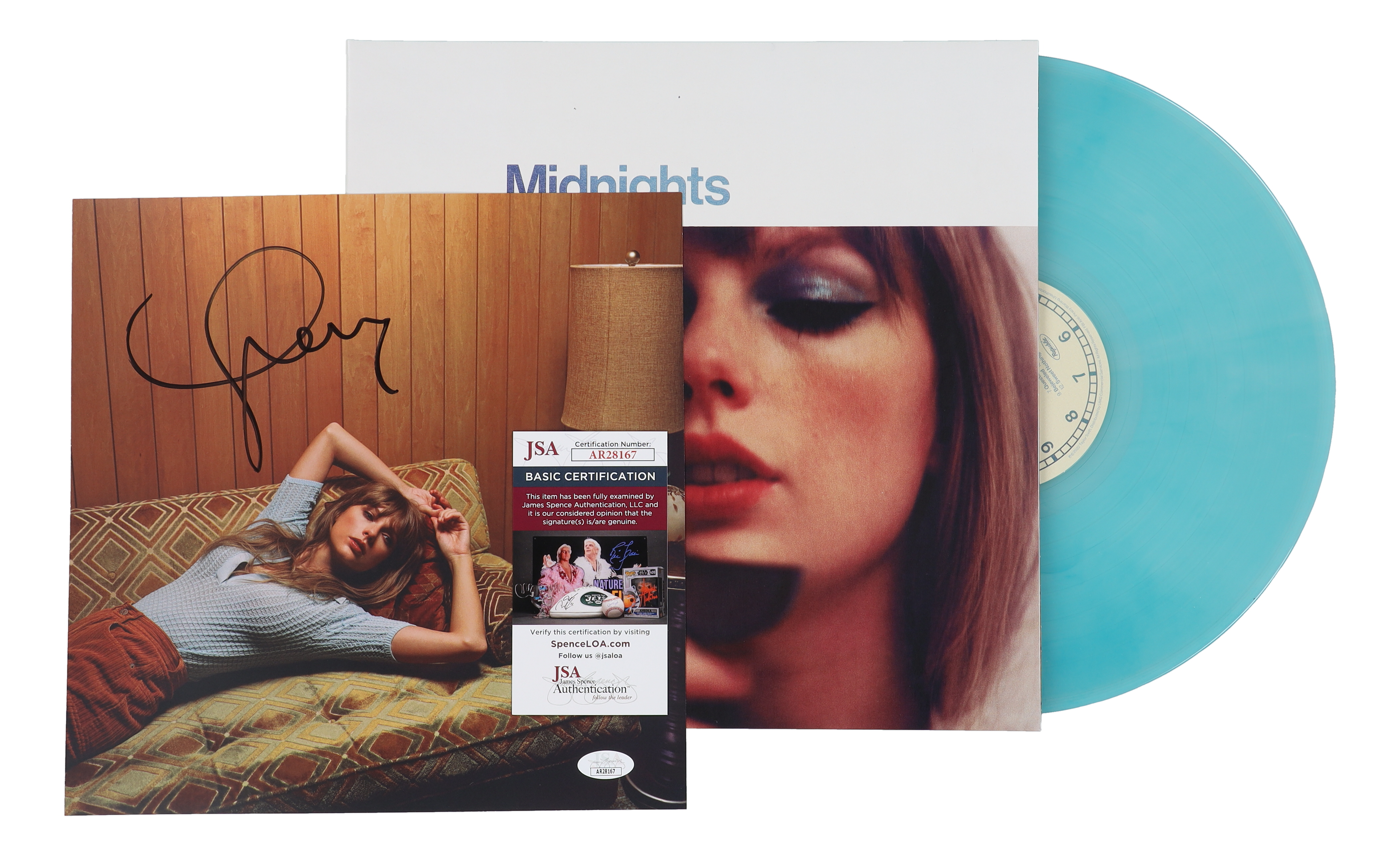 Taylor Swift Signed "Midnights" Vinyl Record Album Insert (JSA) at PristineAuction.com Taylor Swift Signed "Midnights" Vinyl Record Album Insert (JSA) at PristineAuction.com