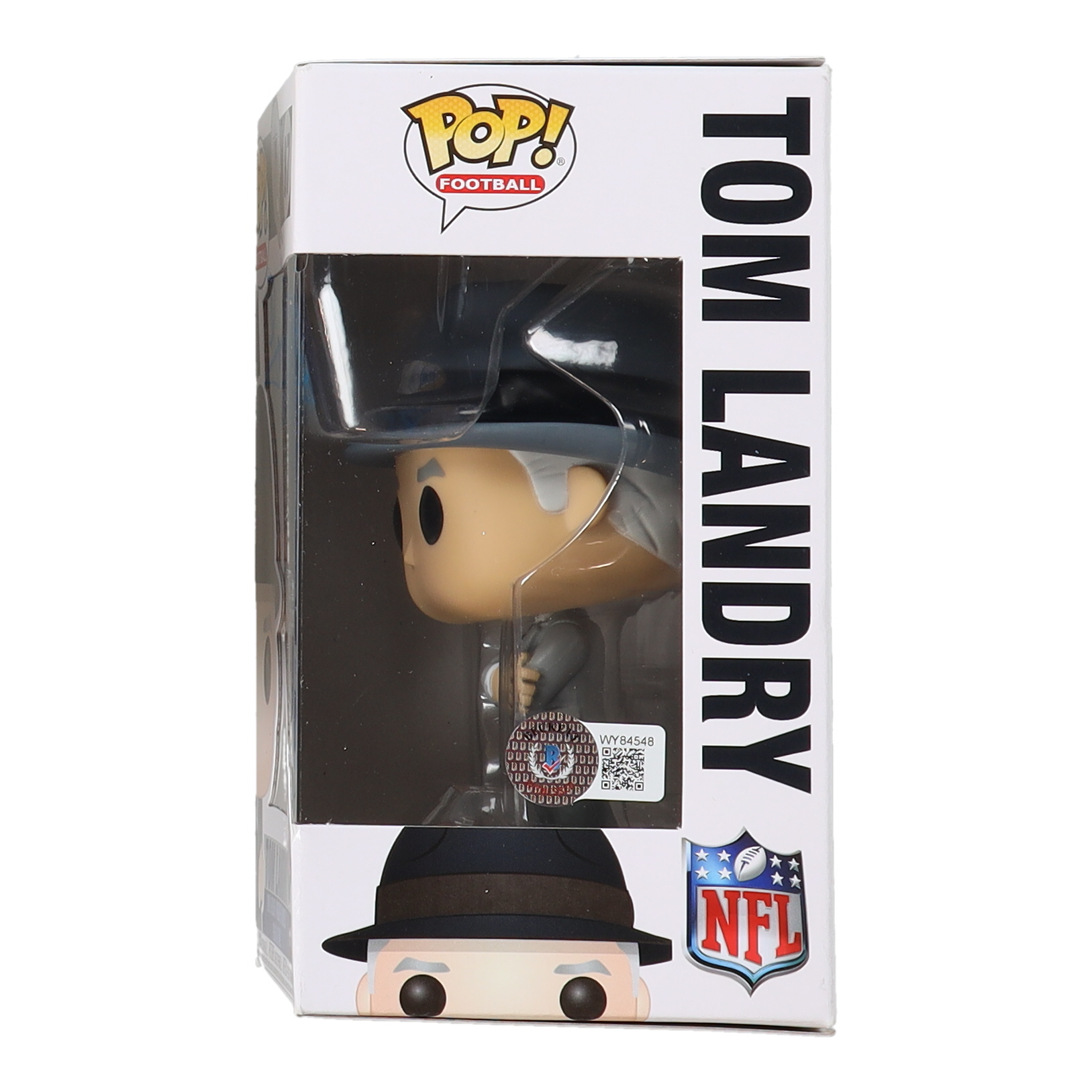 Tony Dorsett Signed Cowboys #87 Tom Landry Funko Pop! Vinyl Figure Inscribed "HOF 94" (Beckett) at PristineAuction.com Tony Dorsett Signed Cowboys #87 Tom Landry Funko Pop! Vinyl Figure Inscribed "HOF 94" (Beckett) at PristineAuction.com