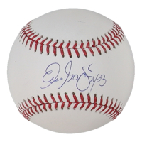 Eric Gagne Signed OML Baseball Inscribed "Cy 03" (Beckett) at PristineAuction.com