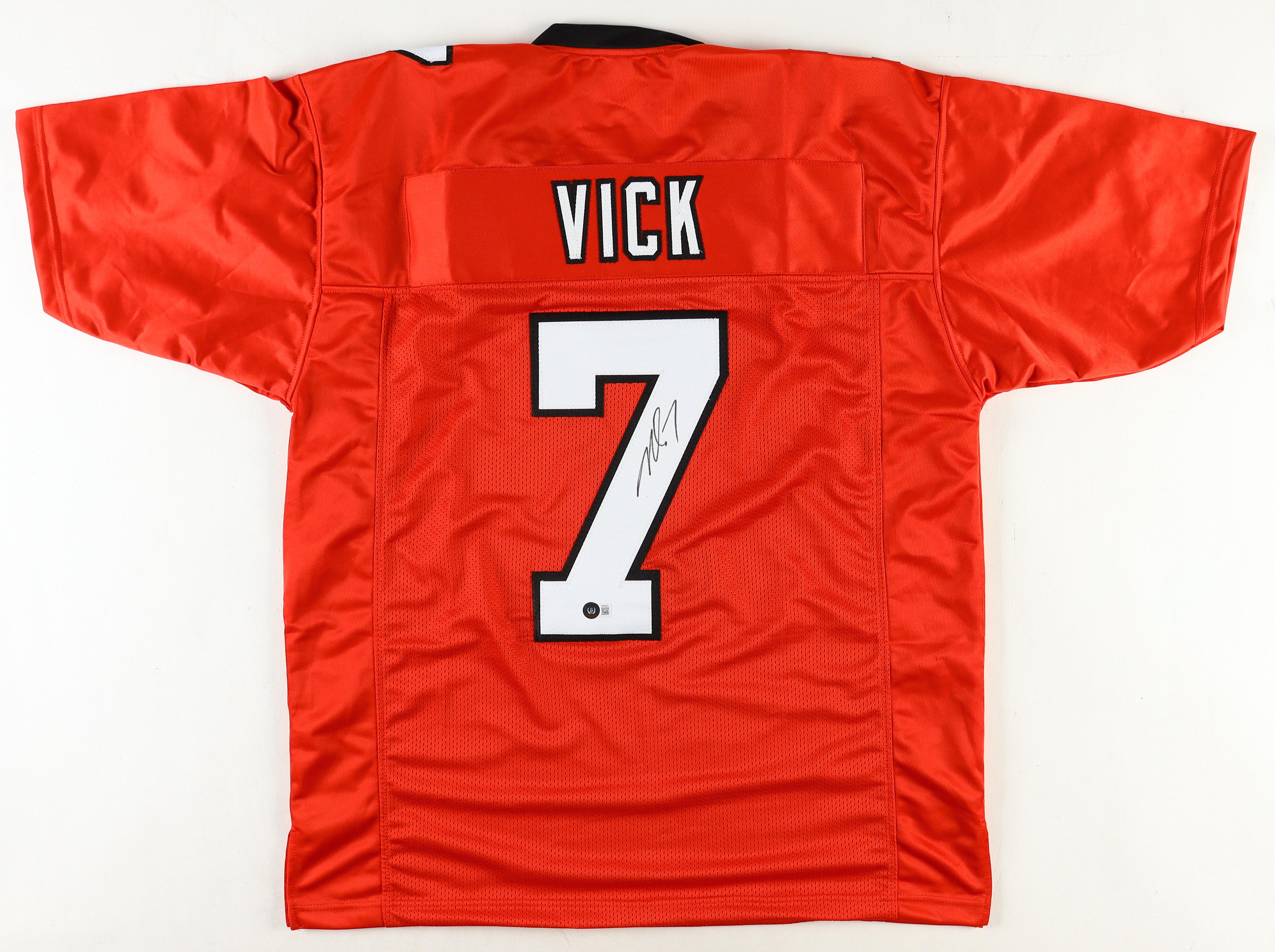 Michael Vick Signed Jersey (Beckett) at PristineAuction.com Michael Vick Signed Jersey (Beckett) at PristineAuction.com