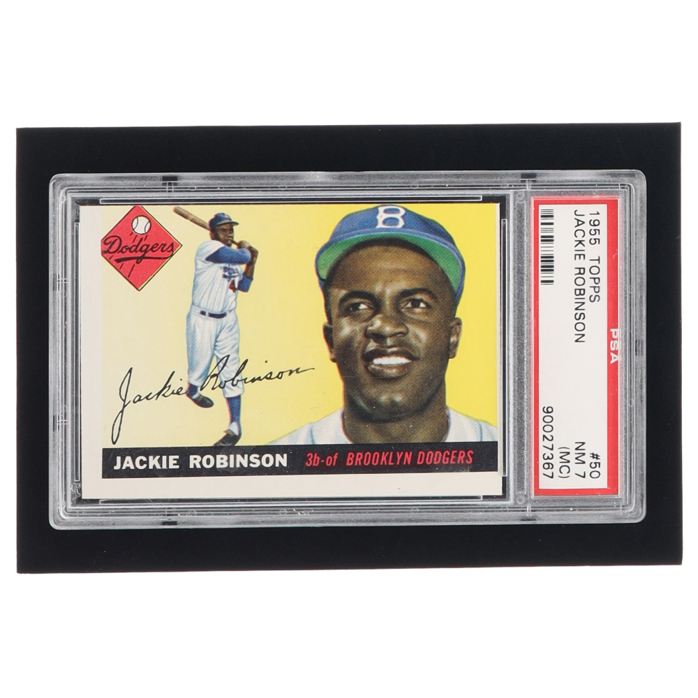 Jackie Robinson 1955 Topps #50 (PSA 7) (MC) | Pristine Auction