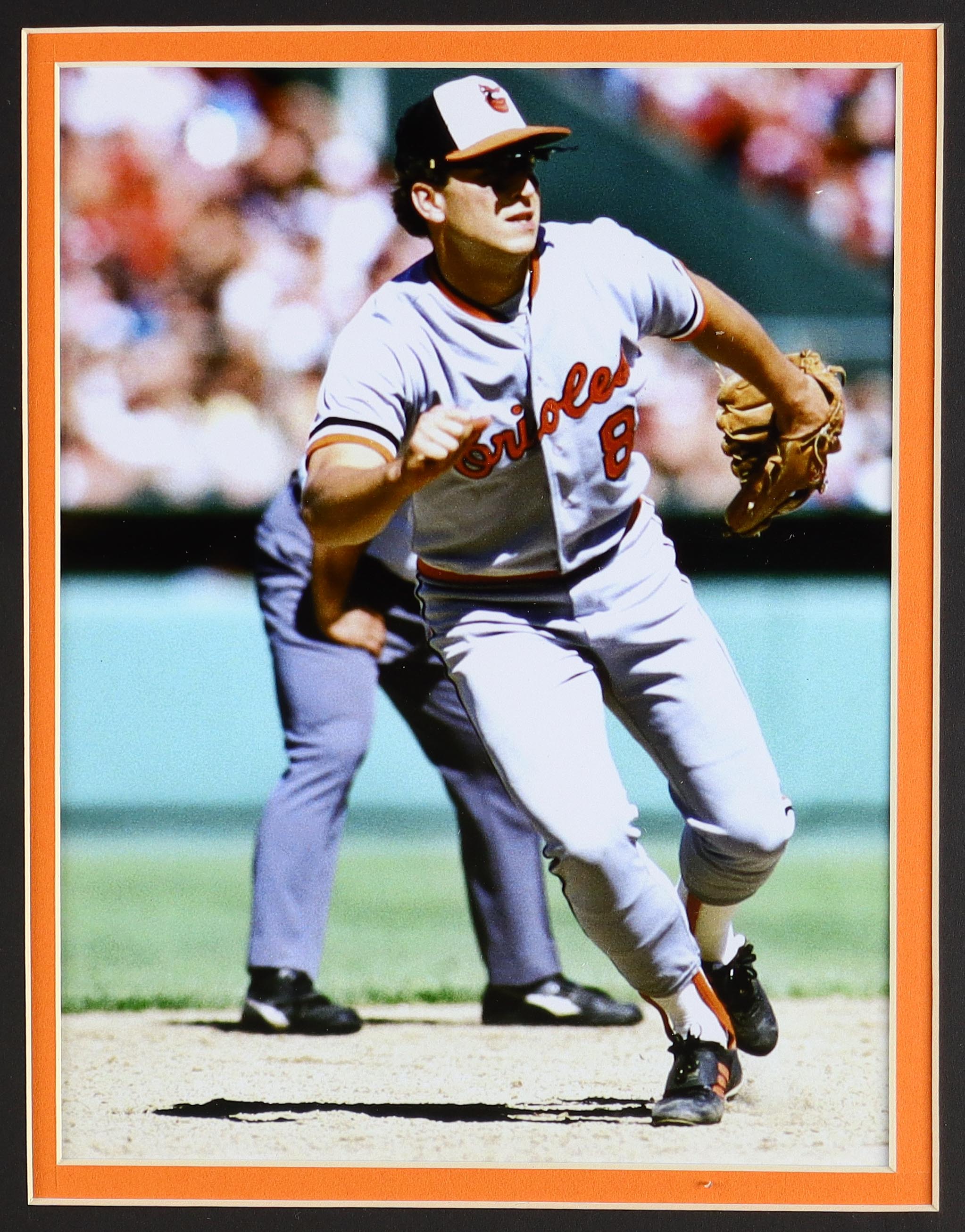 Cal Ripken Jr. Signed Custom Framed Cut Display with Jersey, (3) Player ...