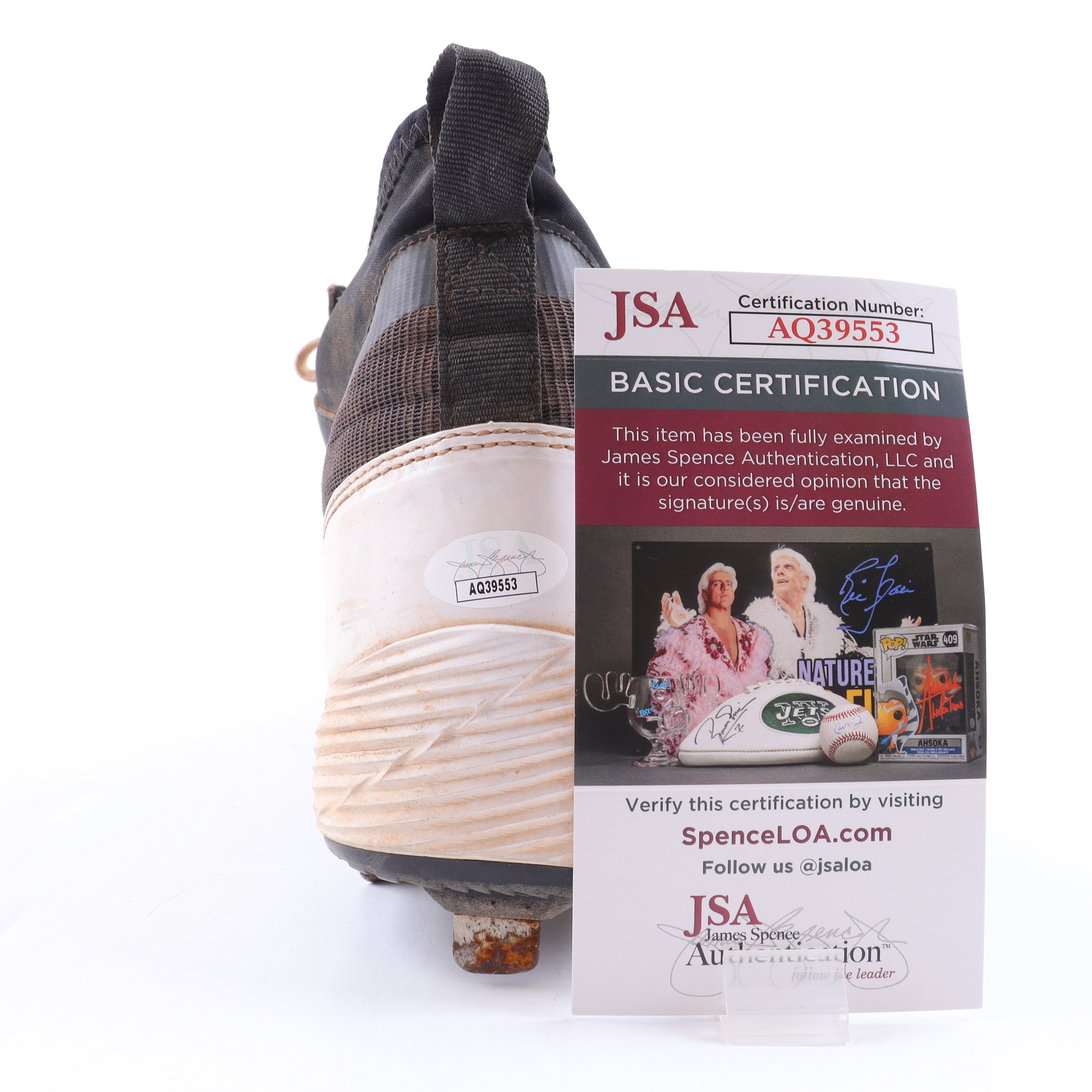 Mark Grace Signed Under Armour Game-Used Baseball Cleat (JSA) at PristineAuction.com Mark Grace Signed Under Armour Game-Used Baseball Cleat (JSA) at PristineAuction.com