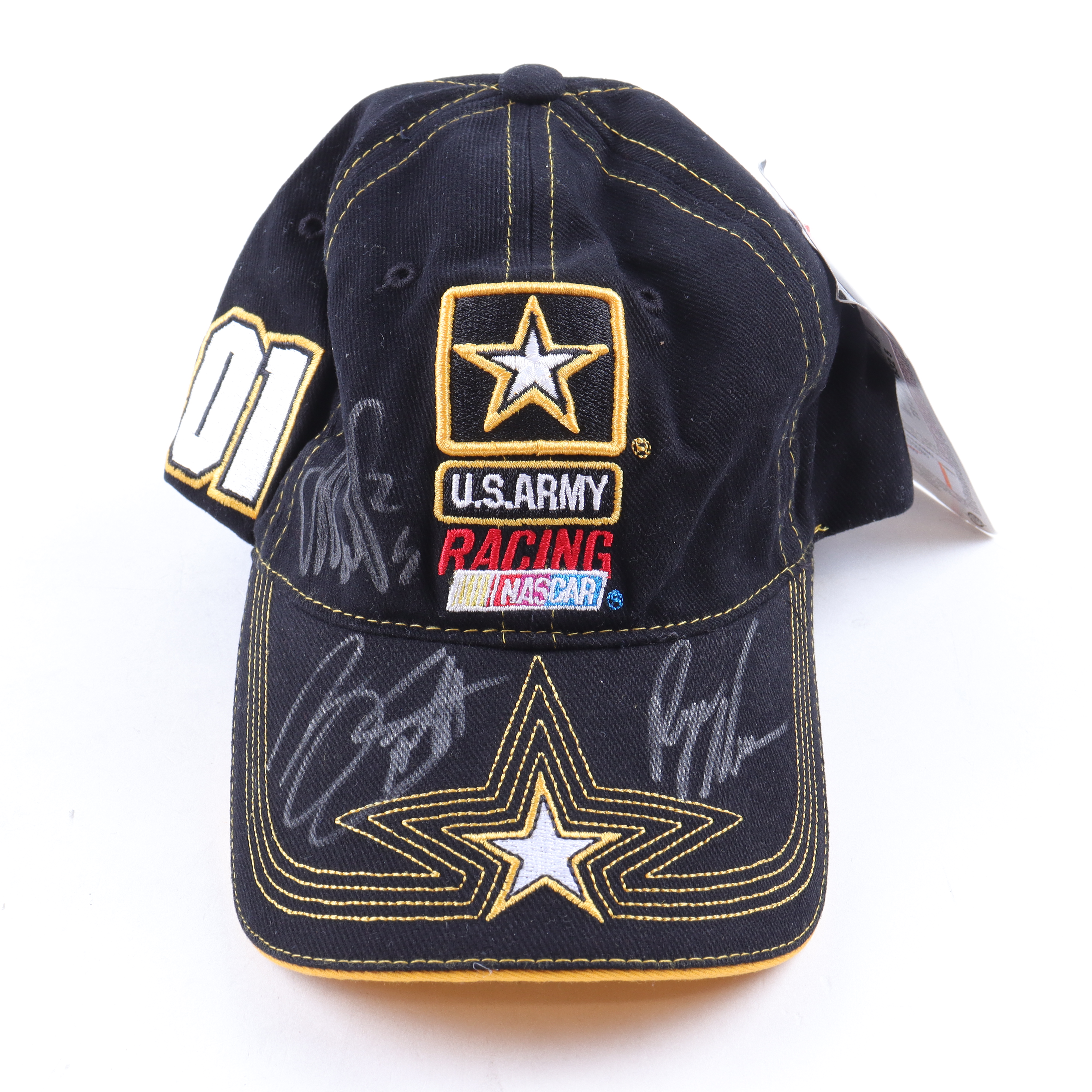 Regan Smith, Ryan Newman, & Joe Nemechek Signed US Army NASCAR Racing Adjustable Hat (Beckett) at PristineAuction.com Regan Smith, Ryan Newman, & Joe Nemechek Signed US Army NASCAR Racing Adjustable Hat (Beckett) at PristineAuction.com