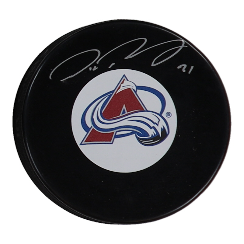 Peter Forsberg Signed Avalanche Logo Hockey Puck (COJO) at PristineAuction.com Peter Forsberg Signed Avalanche Logo Hockey Puck (COJO) at PristineAuction.com