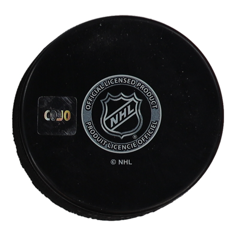 Bruce Boudreau Signed Capitals Logo Hockey Puck Inscribed "08 Jack Adams" (COJO) at PristineAuction.com Bruce Boudreau Signed Capitals Logo Hockey Puck Inscribed "08 Jack Adams" (COJO) at PristineAuction.com