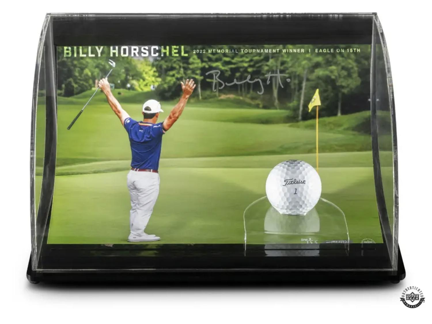 Billy Horschel Signed "Flawless Path To Victory" Curve Display (UDA) at PristineAuction.com Billy Horschel Signed "Flawless Path To Victory" Curve Display (UDA) at PristineAuction.com