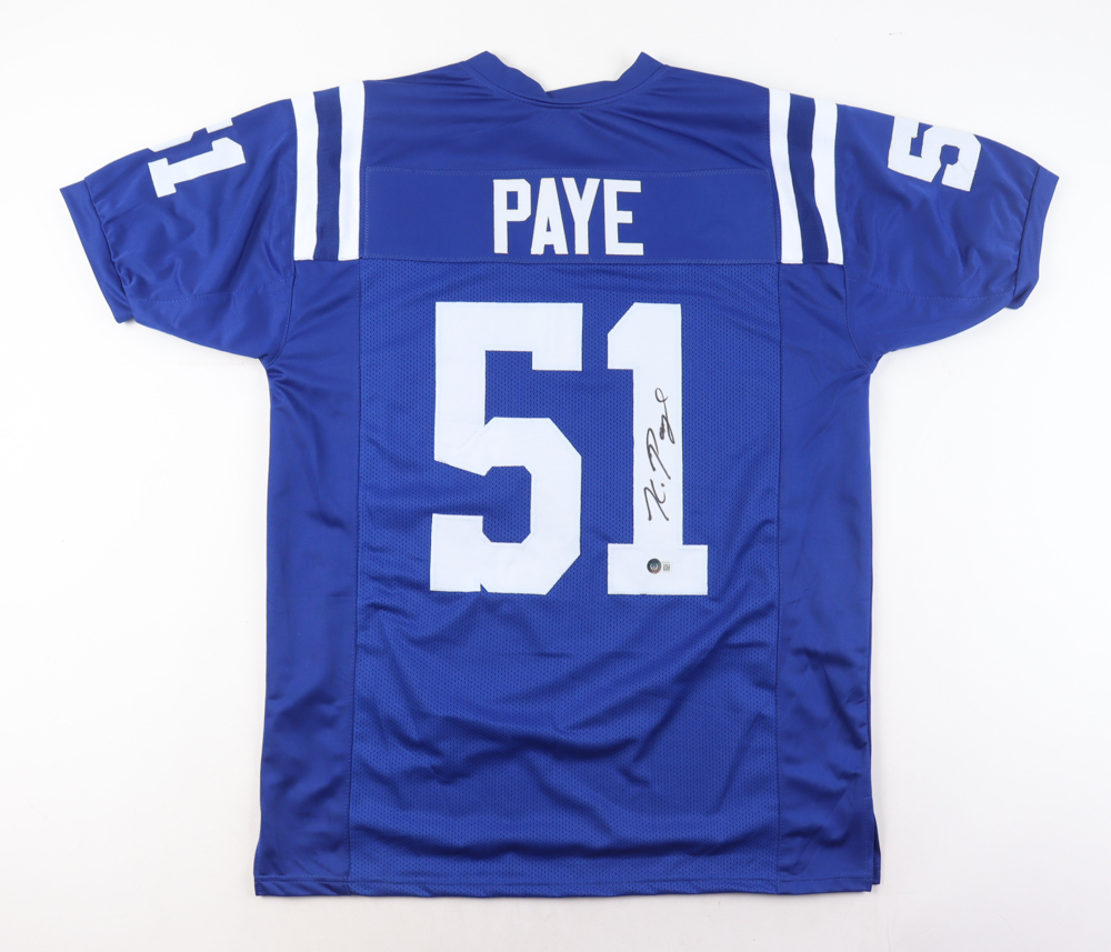 Kwity Paye Signed Jersey (Beckett) at PristineAuction.com Kwity Paye Signed Jersey (Beckett) at PristineAuction.com