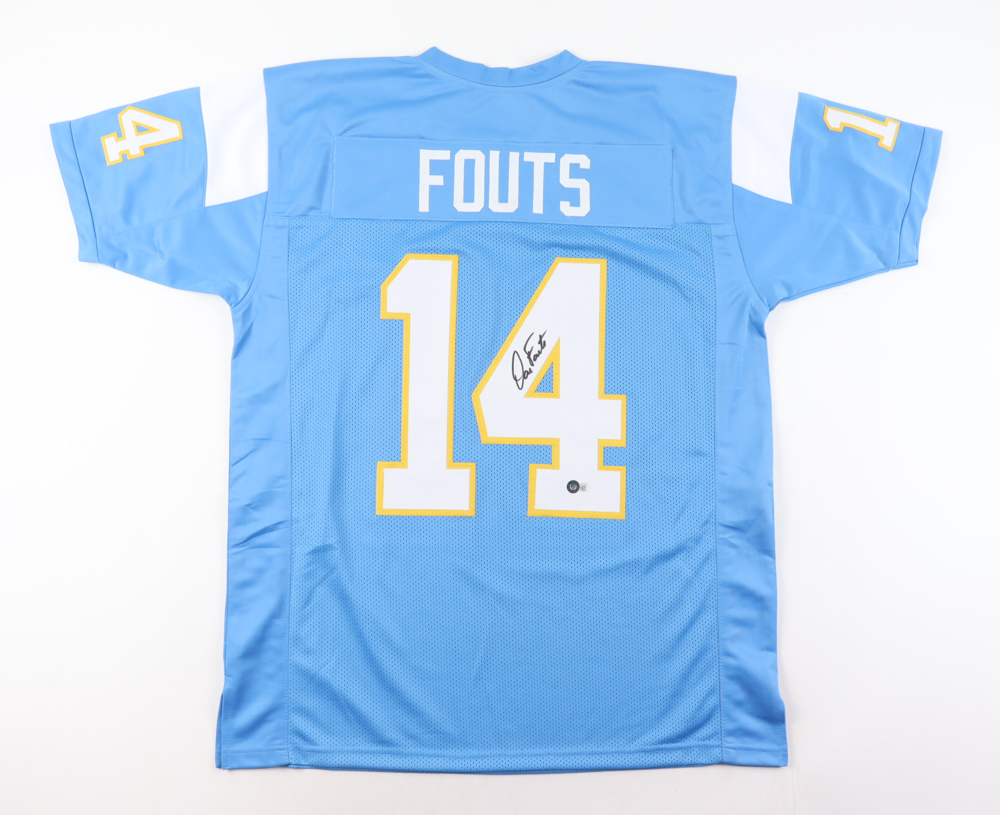Dan Fouts Signed Jersey (Beckett) at PristineAuction.com Dan Fouts Signed Jersey (Beckett) at PristineAuction.com