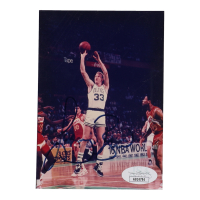 Larry Bird Signed Celtics 3x5 Photo (JSA) at PristineAuction.com