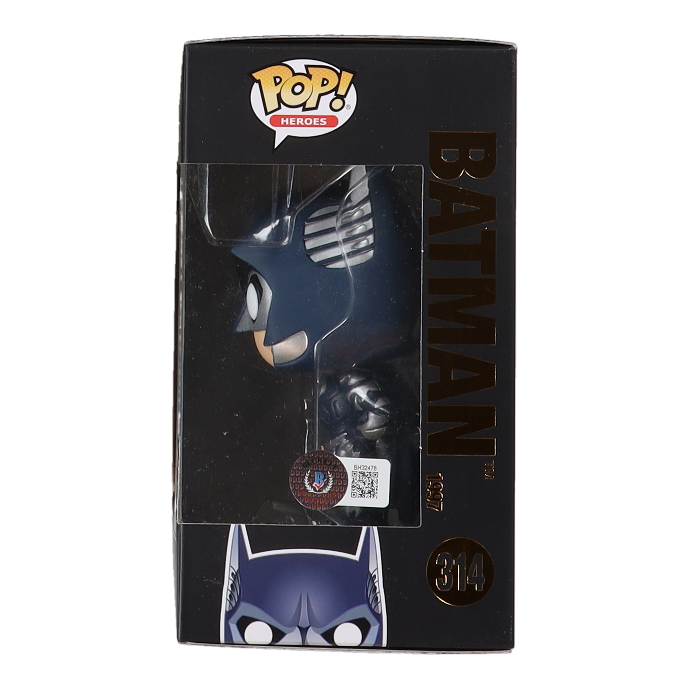 George Clooney Signed "Batman" #314 Batman Funko Pop! Vinyl Figure (Beckett) at PristineAuction.com George Clooney Signed "Batman" #314 Batman Funko Pop! Vinyl Figure (Beckett) at PristineAuction.com