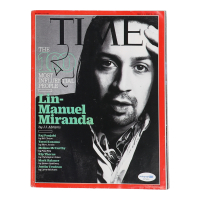 Lin Manuel Miranda Signed 2016 Time Magazine (ACOA) at PristineAuction.com