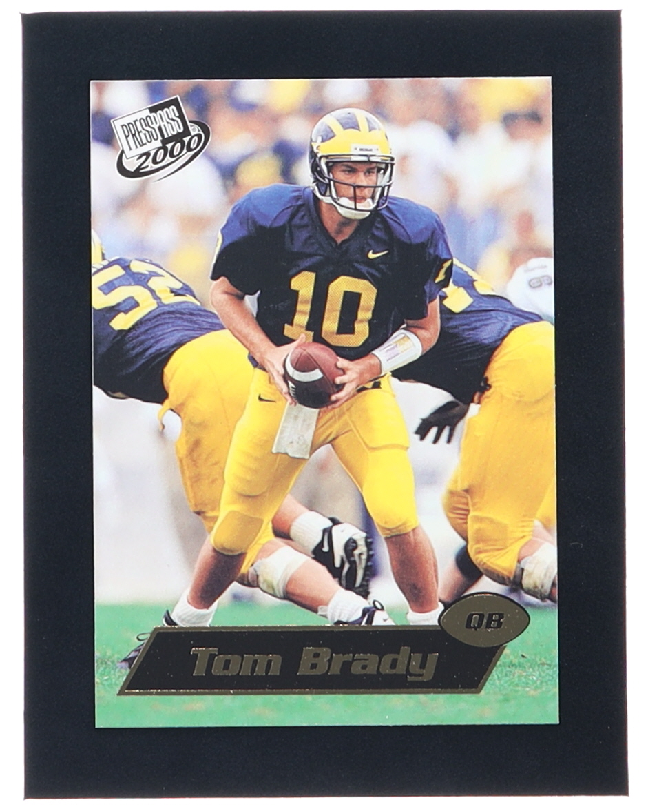 Tom Brady 2000 Press Pass Gold Zone #37 RC at PristineAuction.com Tom Brady 2000 Press Pass Gold Zone #37 RC at PristineAuction.com