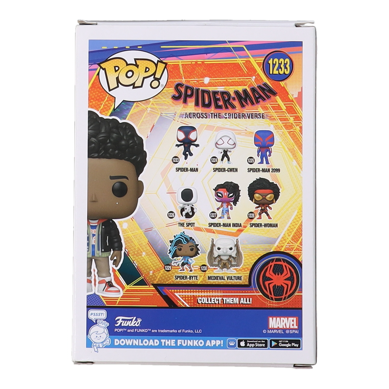 Shameik Moore Signed "Spider-Man: Across The Spiderverse" #1233 Miles Morales Funko Pop! Vinyl Figure (JSA) at PristineAuction.com Shameik Moore Signed "Spider-Man: Across The Spiderverse" #1233 Miles Morales Funko Pop! Vinyl Figure (JSA) at PristineAuction.com