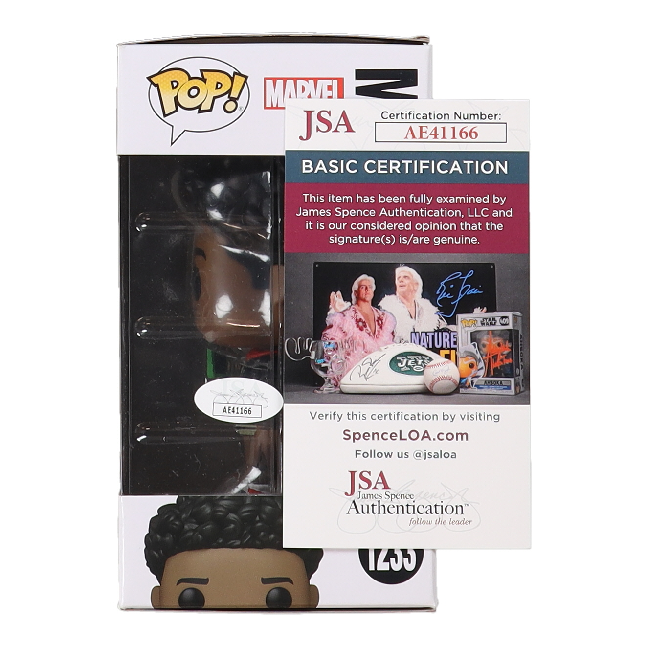 Shameik Moore Signed "Spider-Man: Across The Spiderverse" #1233 Miles Morales Funko Pop! Vinyl Figure (JSA) at PristineAuction.com Shameik Moore Signed "Spider-Man: Across The Spiderverse" #1233 Miles Morales Funko Pop! Vinyl Figure (JSA) at PristineAuction.com