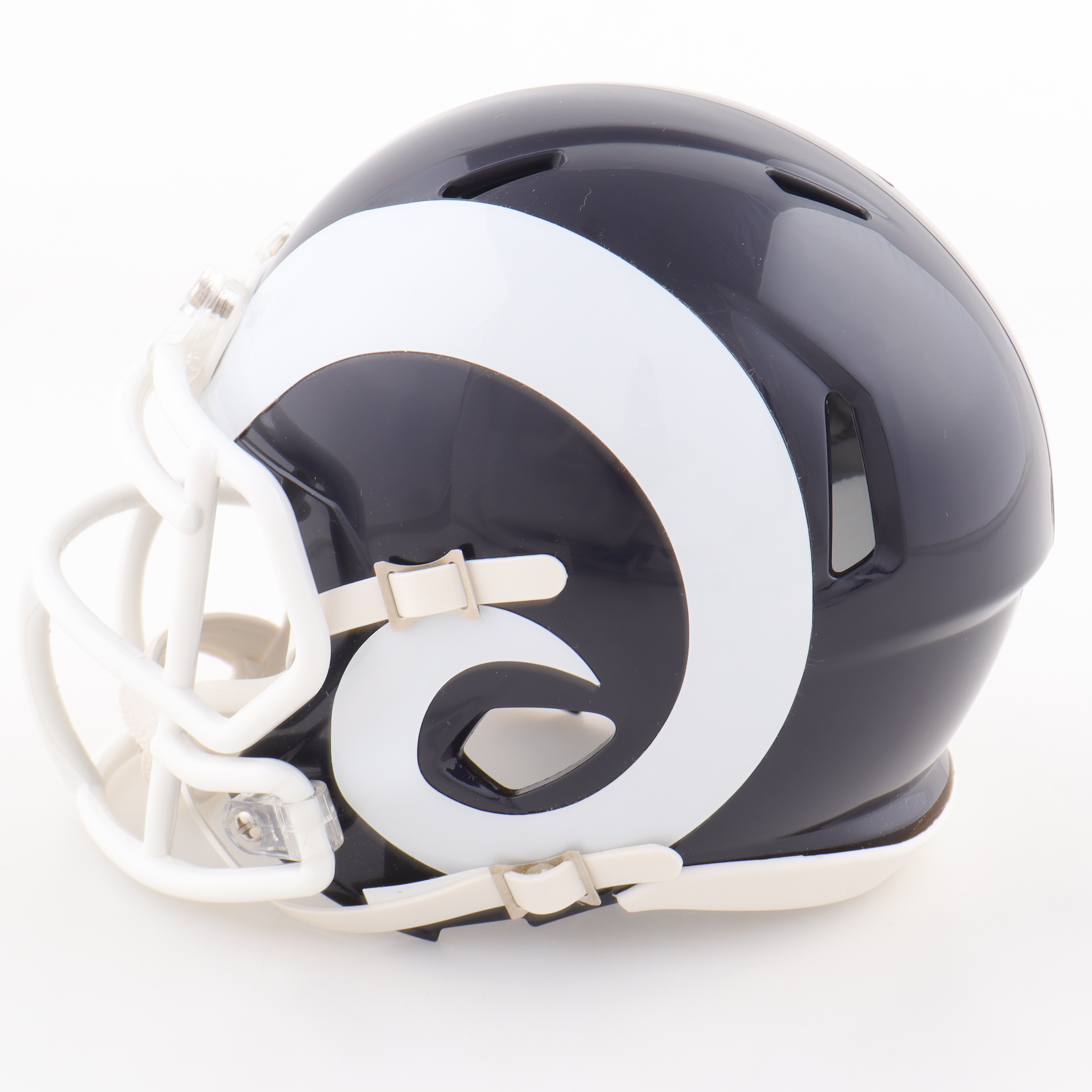 Clay Matthews Signed Rams Mini Helmet (Fanatics) at PristineAuction.com Clay Matthews Signed Rams Mini Helmet (Fanatics) at PristineAuction.com