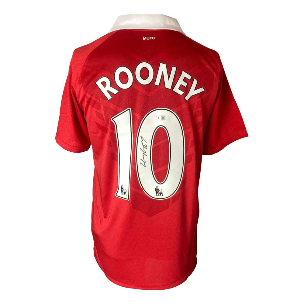 Red Nike Wayne Rooney XL Soccer Shirt