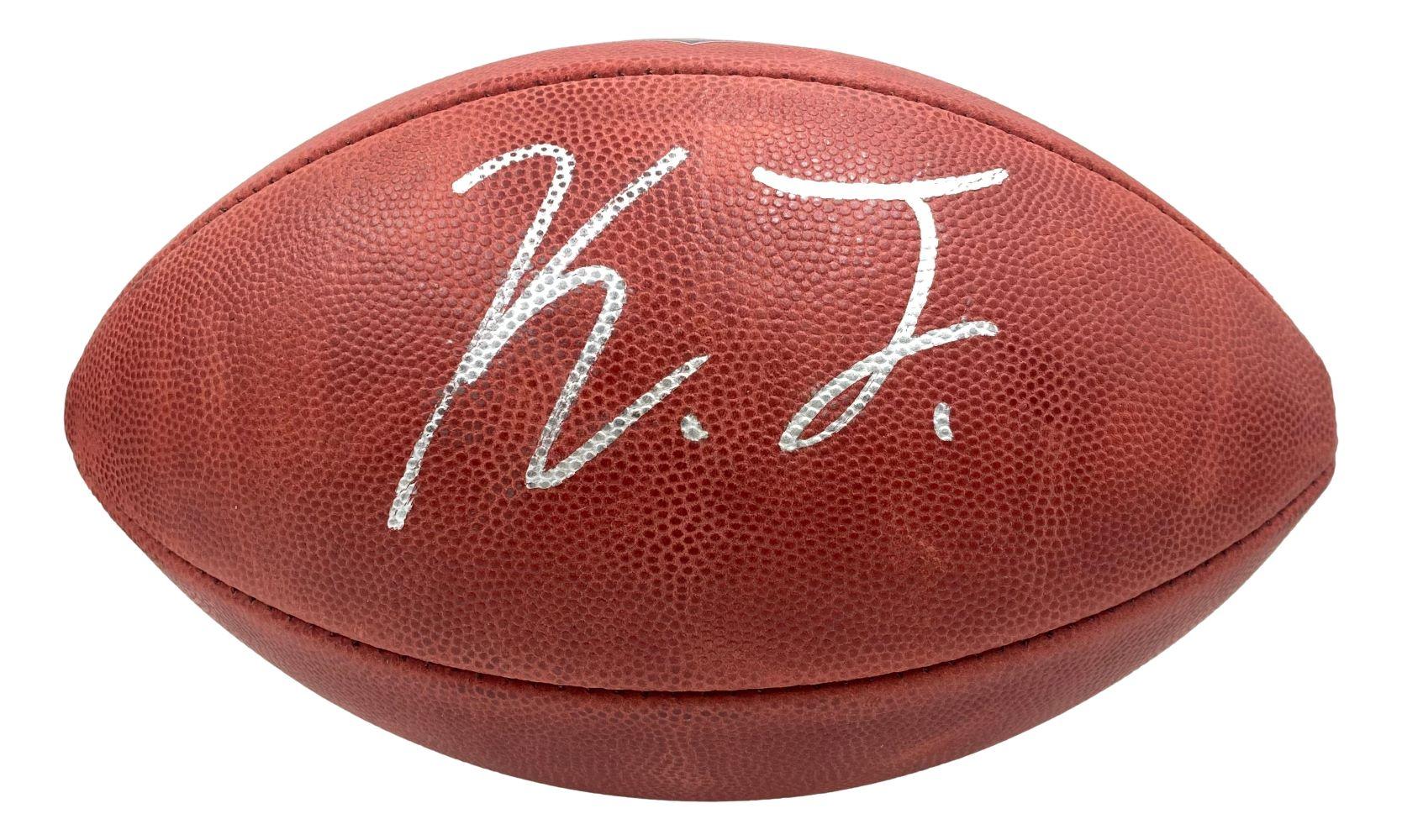 Kayvon Thibodeaux Signed "The Duke" Official NFL Game Ball (Beckett) at PristineAuction.com Kayvon Thibodeaux Signed "The Duke" Official NFL Game Ball (Beckett) at PristineAuction.com