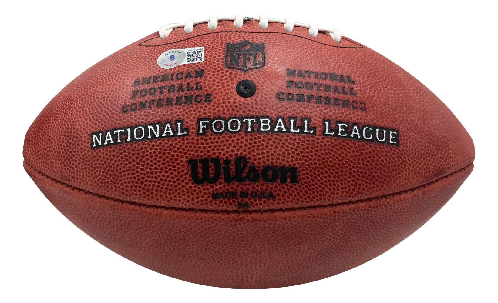 Kayvon Thibodeaux Signed "The Duke" Official NFL Game Ball (Beckett) at PristineAuction.com Kayvon Thibodeaux Signed "The Duke" Official NFL Game Ball (Beckett) at PristineAuction.com