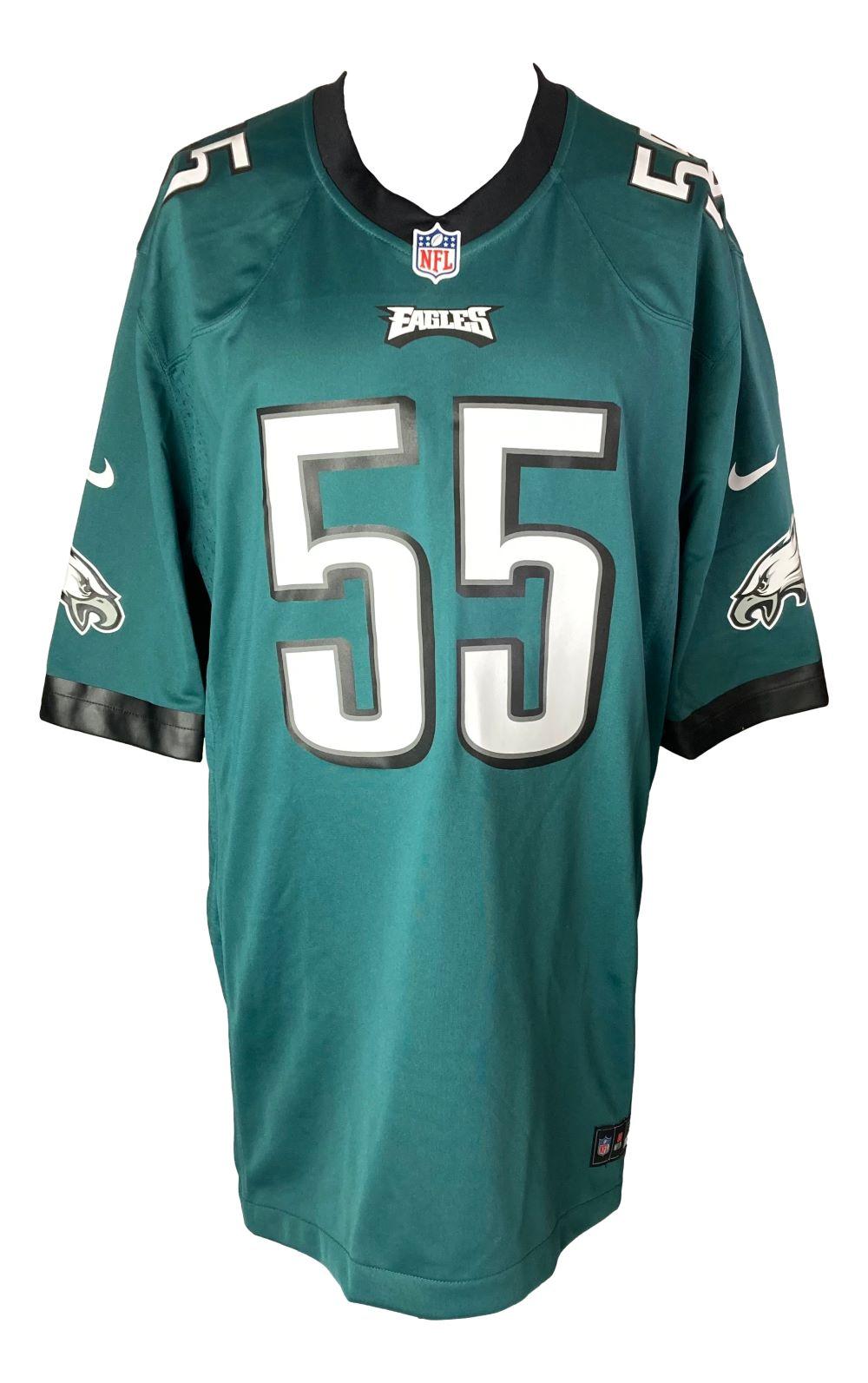 Brandon Graham Signed Eagles Nike Jersey Inscribed "SB LII Champs" (Beckett) at PristineAuction.com Brandon Graham Signed Eagles Nike Jersey Inscribed "SB LII Champs" (Beckett) at PristineAuction.com