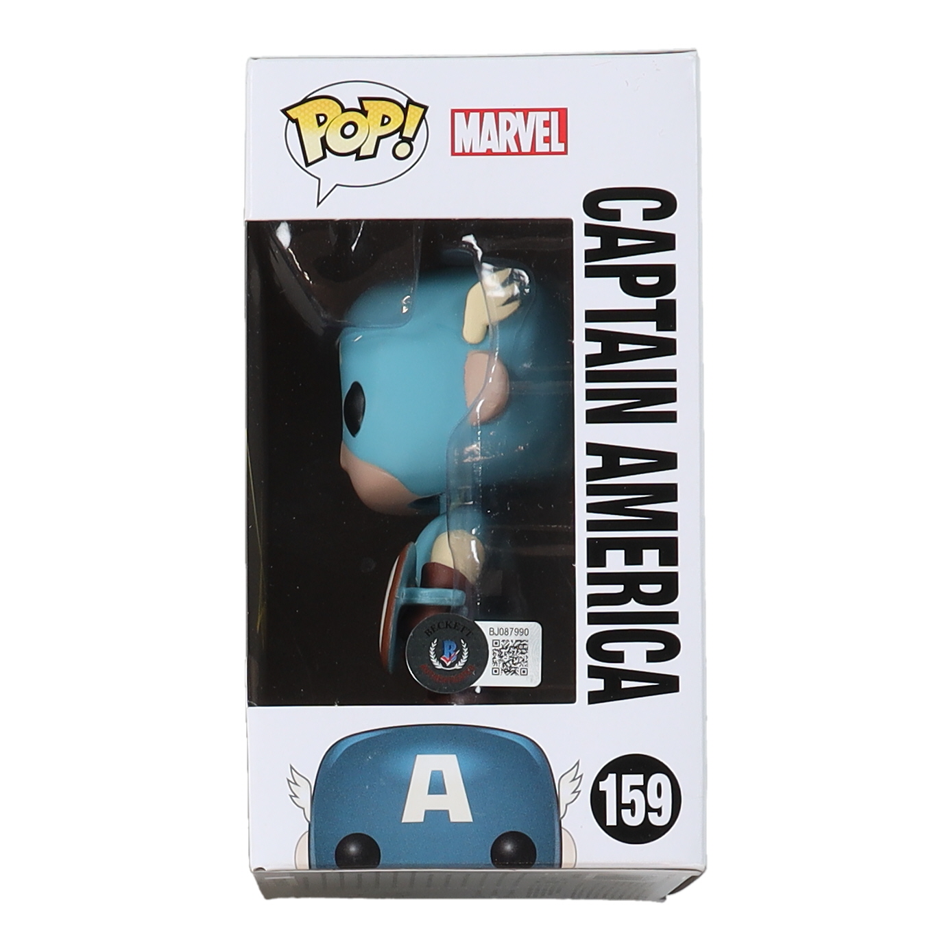 Roger Craig Smith Signed "Marvel" #159 Captain America Funko Pop! Vinyl Figure (Beckett) at PristineAuction.com Roger Craig Smith Signed "Marvel" #159 Captain America Funko Pop! Vinyl Figure (Beckett) at PristineAuction.com