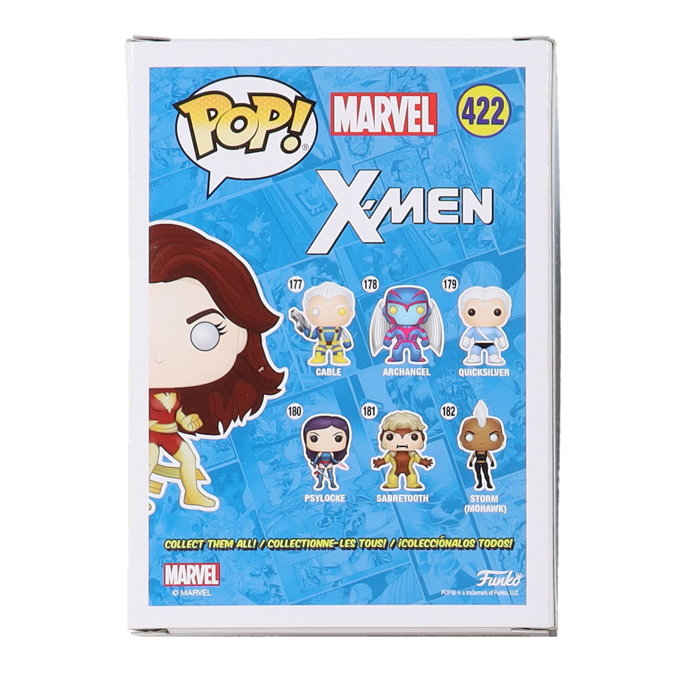 Famke Janssen Signed "X-Men" #422 Jean Grey Funko Pop! Vinyl Figure Inscribed "Jean Grey" (JSA) at PristineAuction.com Famke Janssen Signed "X-Men" #422 Jean Grey Funko Pop! Vinyl Figure Inscribed "Jean Grey" (JSA) at PristineAuction.com
