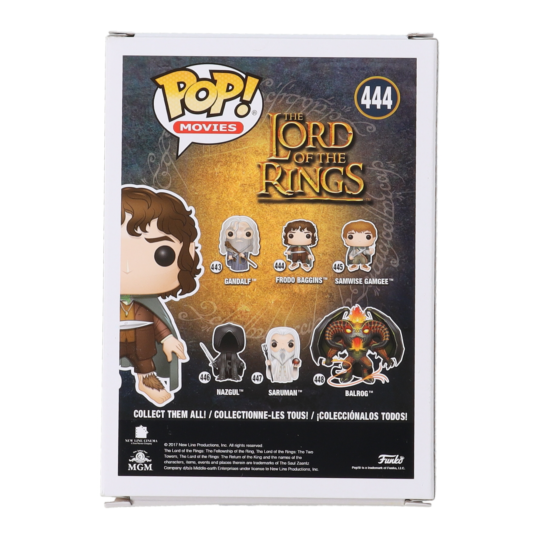 Elijah Wood Signed "Lord of the Rings" #444 Frodo Baggins Funko Pop! Vinyl Figure (Beckett) at PristineAuction.com Elijah Wood Signed "Lord of the Rings" #444 Frodo Baggins Funko Pop! Vinyl Figure (Beckett) at PristineAuction.com