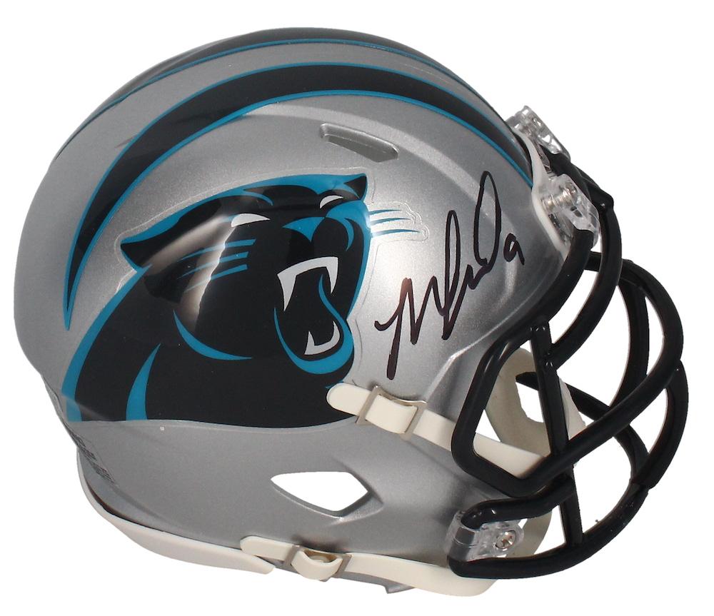 Matt Corral Signed Panthers Speed Mini Helmet (Fanatics) at PristineAuction.com Matt Corral Signed Panthers Speed Mini Helmet (Fanatics) at PristineAuction.com