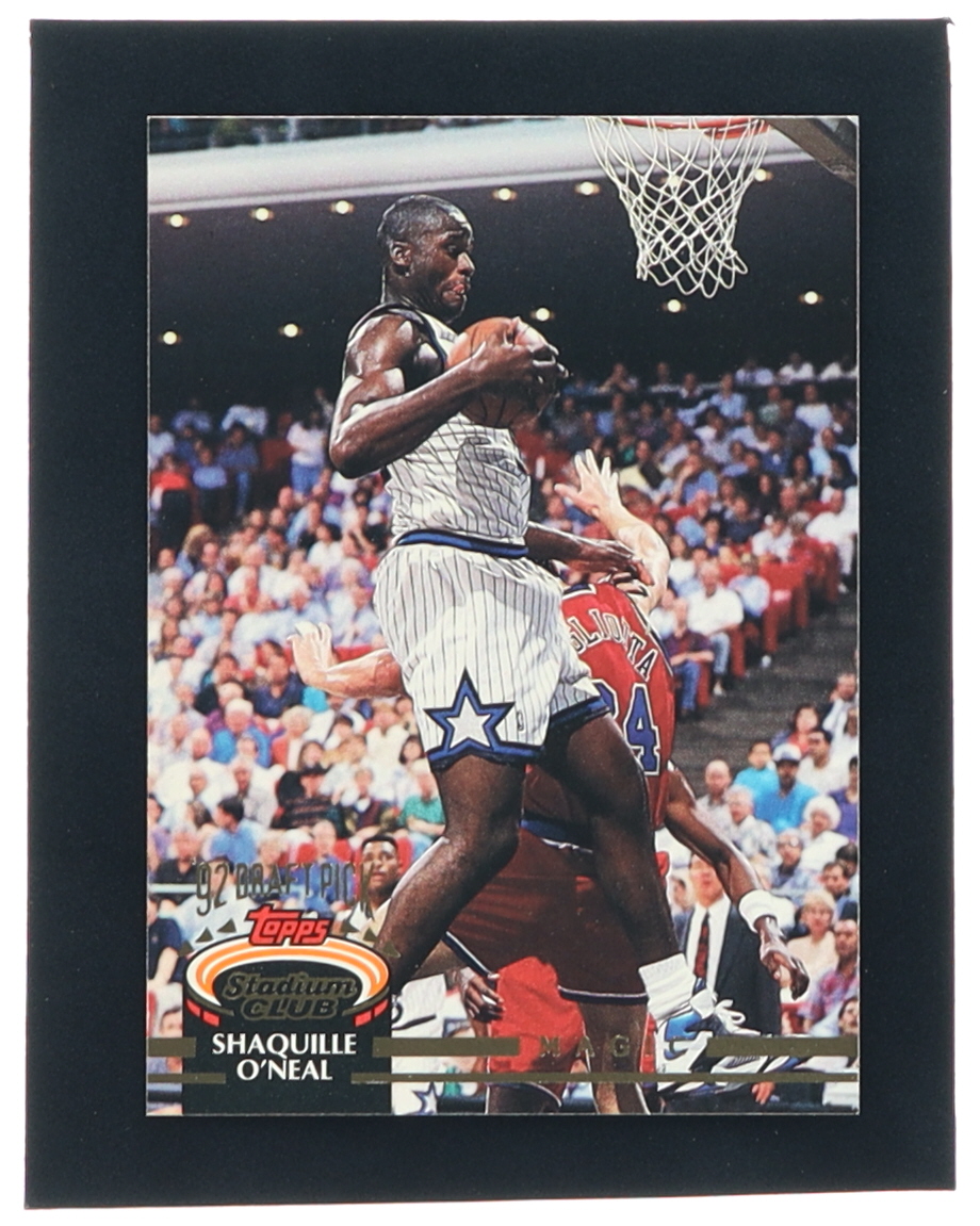 Shaquille O'Neal 1992-93 Stadium Club #247 RC at PristineAuction.com Shaquille O'Neal 1992-93 Stadium Club #247 RC at PristineAuction.com
