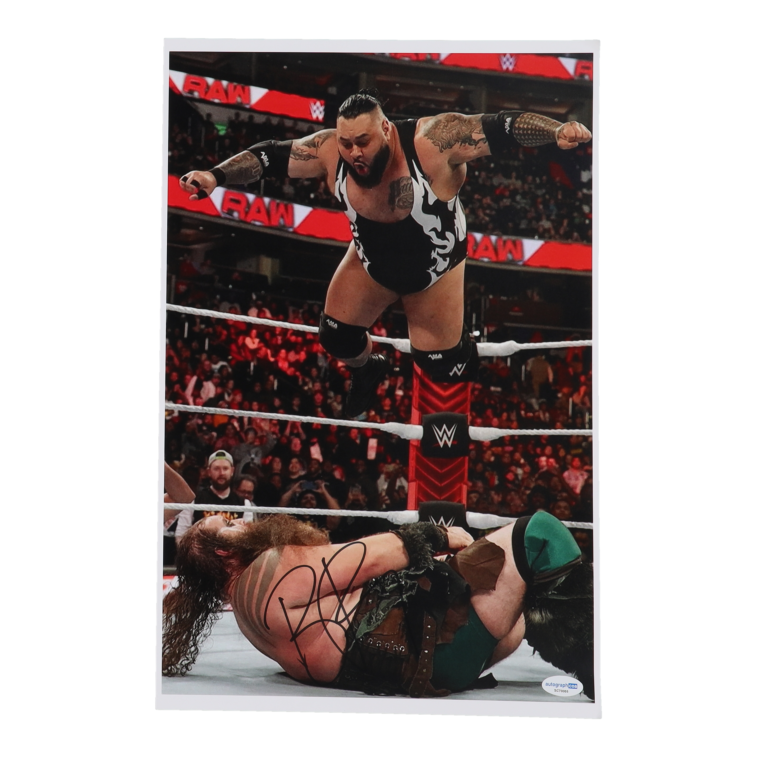 Bronson Reed Signed WWE 11x17 Photo (AutographCOA) | Pristine Auction
