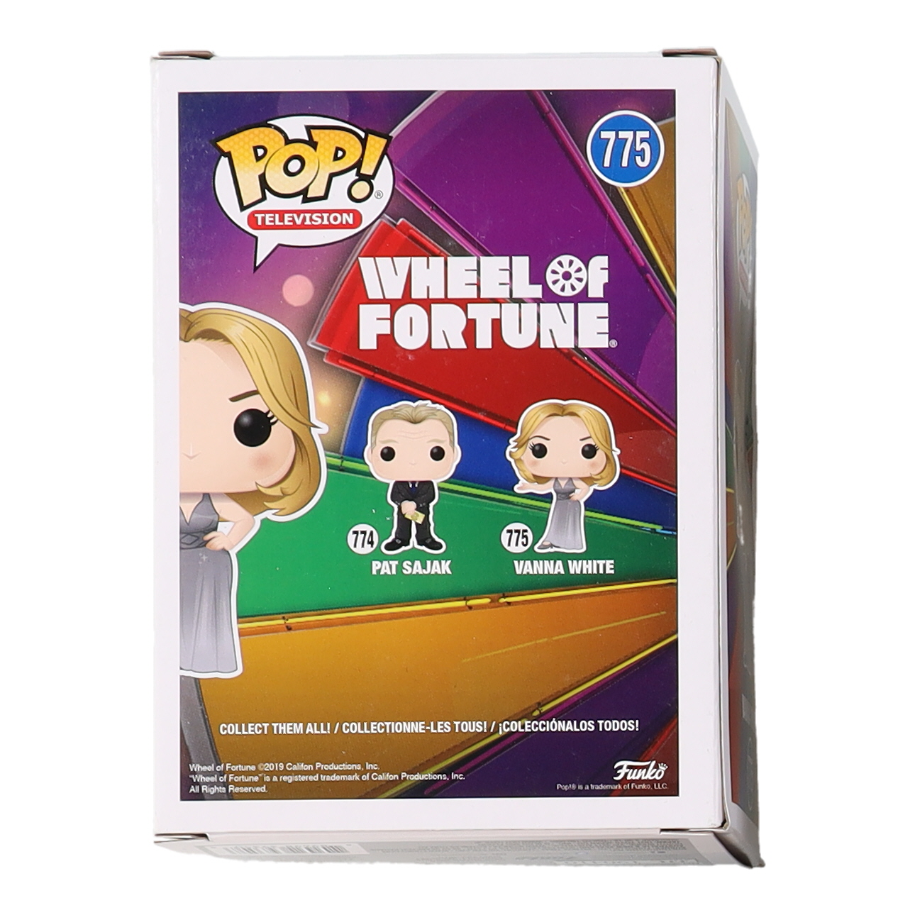 Vanna White Signed "Wheel of Fortune" Vanna White #775 Funko Pop! Vinyl Figure (Beckett) at PristineAuction.com Vanna White Signed "Wheel of Fortune" Vanna White #775 Funko Pop! Vinyl Figure (Beckett) at PristineAuction.com
