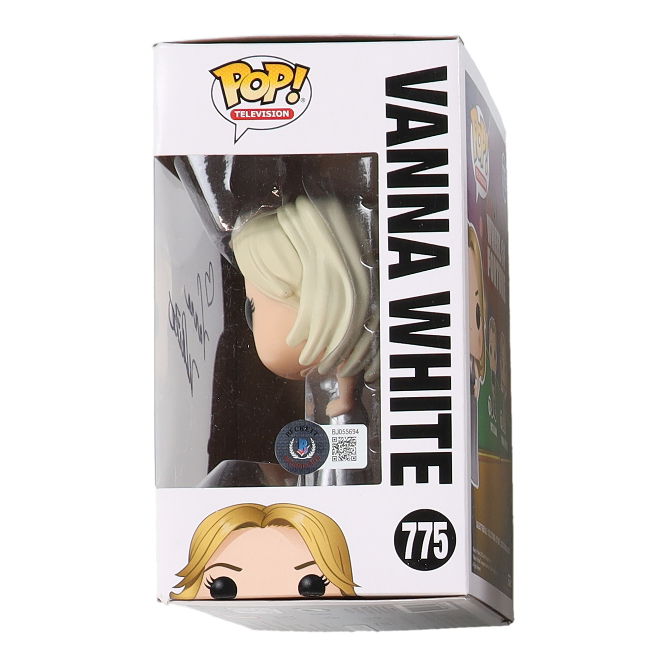 Vanna White Signed "Wheel of Fortune" Vanna White #775 Funko Pop! Vinyl Figure (Beckett) at PristineAuction.com Vanna White Signed "Wheel of Fortune" Vanna White #775 Funko Pop! Vinyl Figure (Beckett) at PristineAuction.com