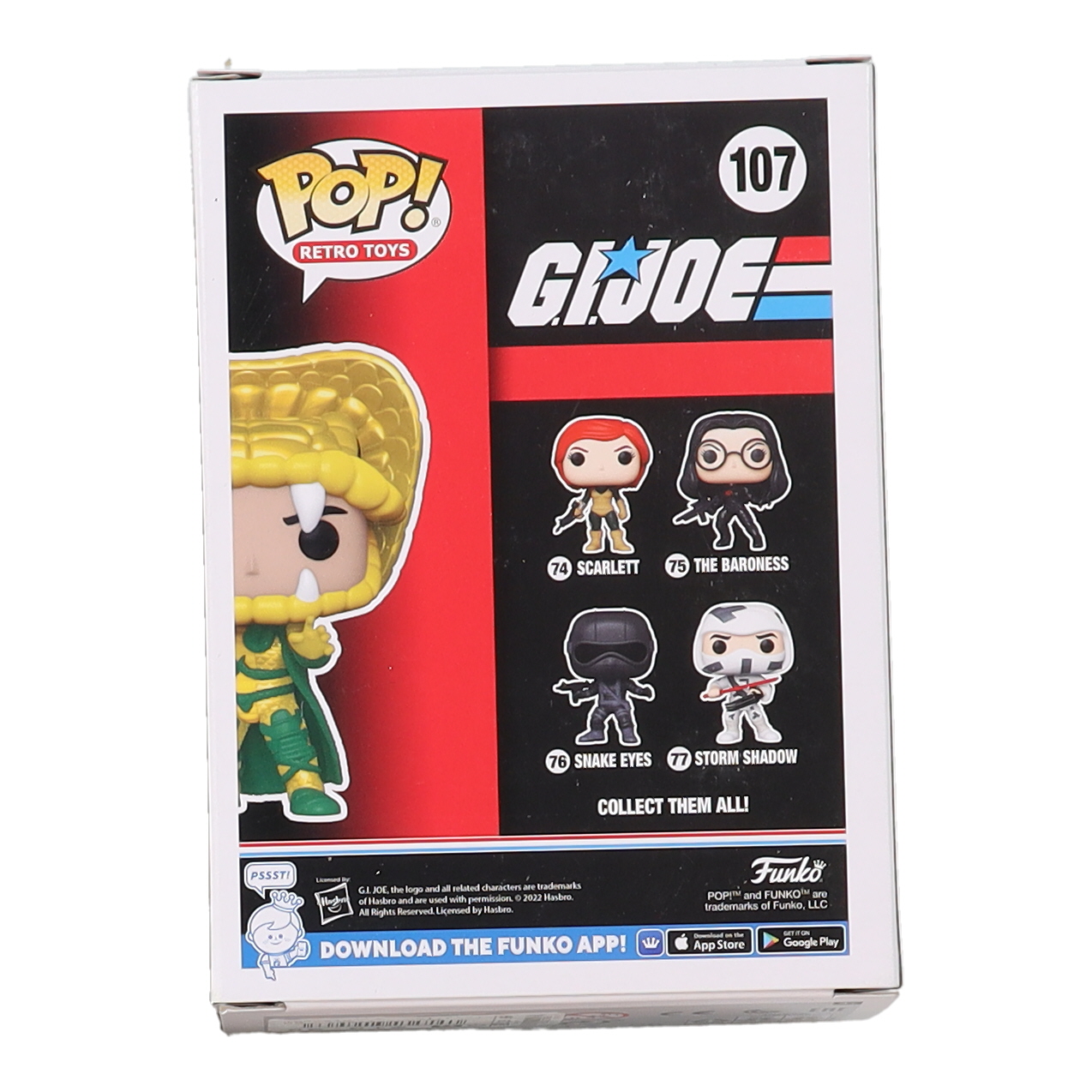 Maurice LaMarche Signed "G.I. Joe" #107 Serpentor Funko Pop! Vinyl Figure Inscribed "Serpentor" (Beckett) at PristineAuction.com Maurice LaMarche Signed "G.I. Joe" #107 Serpentor Funko Pop! Vinyl Figure Inscribed "Serpentor" (Beckett) at PristineAuction.com