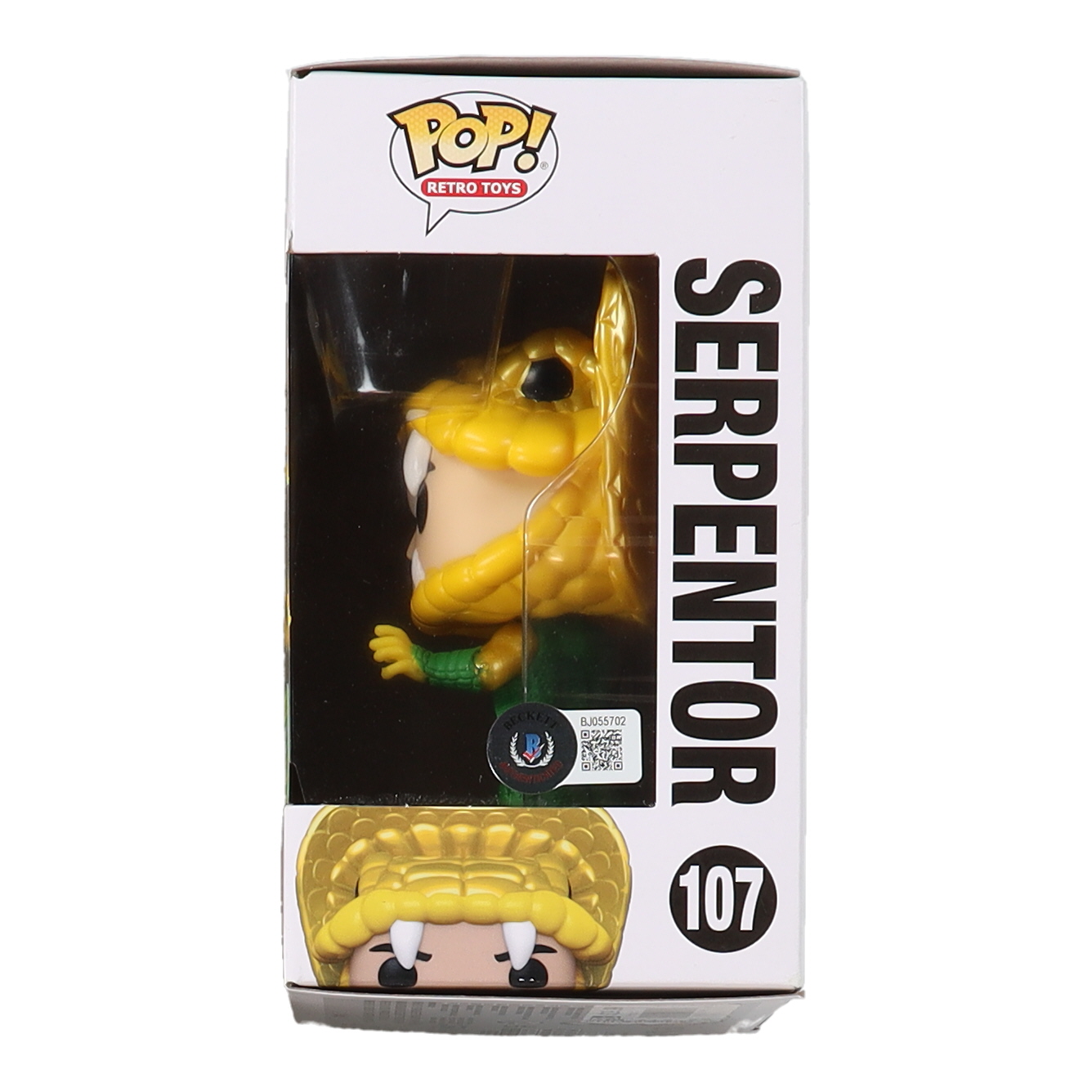 Maurice LaMarche Signed "G.I. Joe" #107 Serpentor Funko Pop! Vinyl Figure Inscribed "Serpentor" (Beckett) at PristineAuction.com Maurice LaMarche Signed "G.I. Joe" #107 Serpentor Funko Pop! Vinyl Figure Inscribed "Serpentor" (Beckett) at PristineAuction.com
