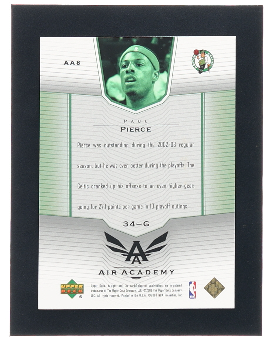 Paul Pierce 2003-04 Upper Deck Air Academy #AA8 at PristineAuction.com Paul Pierce 2003-04 Upper Deck Air Academy #AA8 at PristineAuction.com